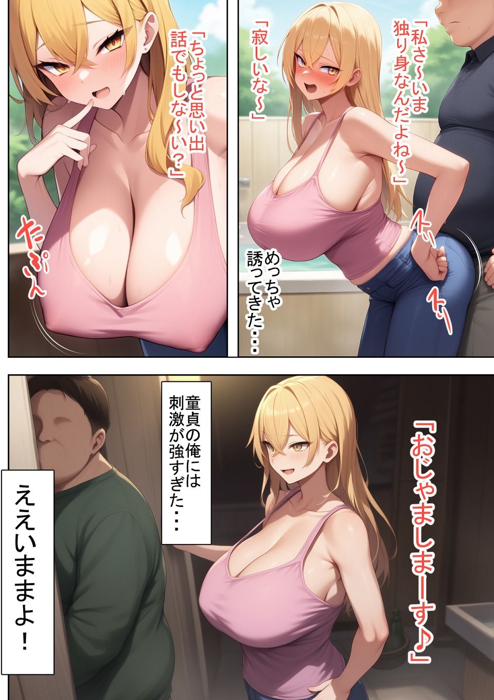 サンプル画像2:三十路すぎのギャルちゃんに筆おろししてもらう(えびくらげ) [d_630085]