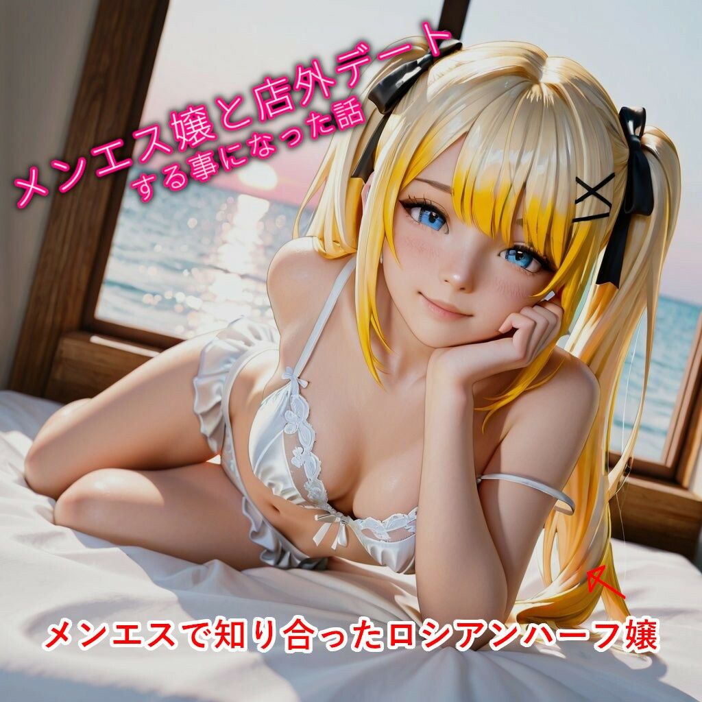 サンプル画像3:メンエス嬢と店外デートする事になった話【NTRくぱぁ中出しハメ撮り/即抜き実用性重視】(黒蜜AI工房) [d_630089]