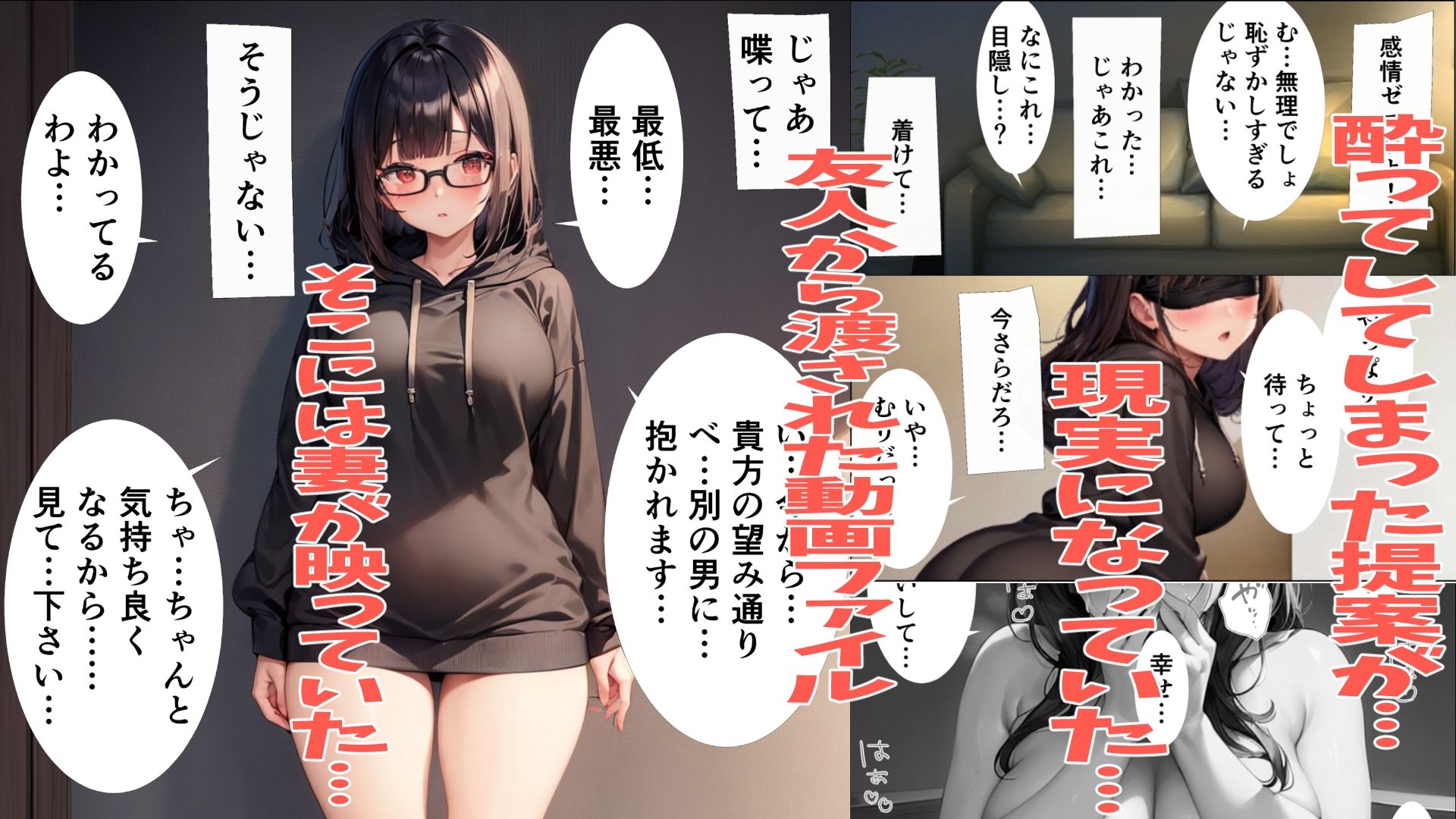 サンプル画像1:寝取らせ提案  〜思ってたのと違った〜(陰陽院の陰陽師) [d_630133]