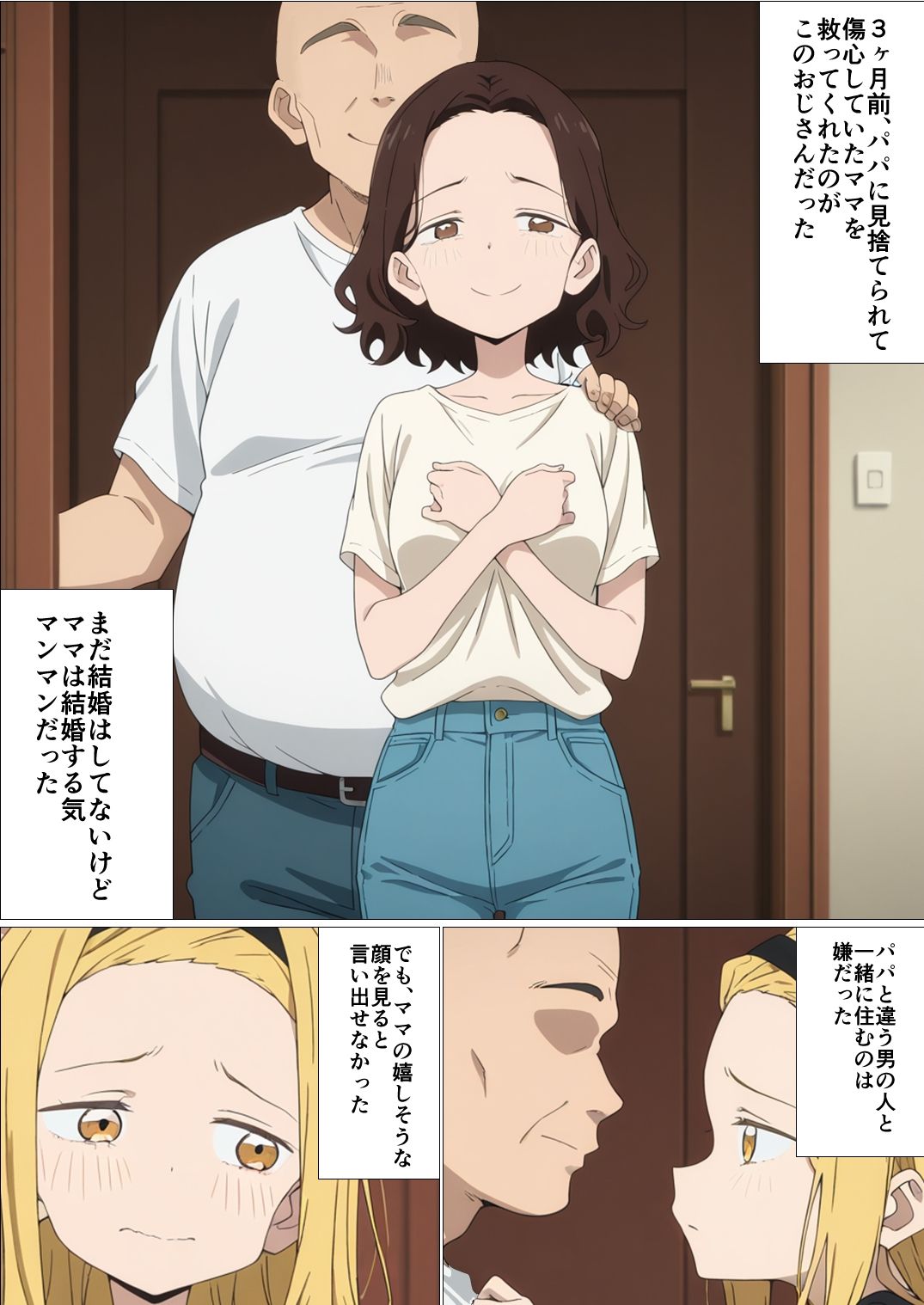 サンプル画像4:ママのためにおじさんチンポを受け入れる(派遣社員) [d_630597]