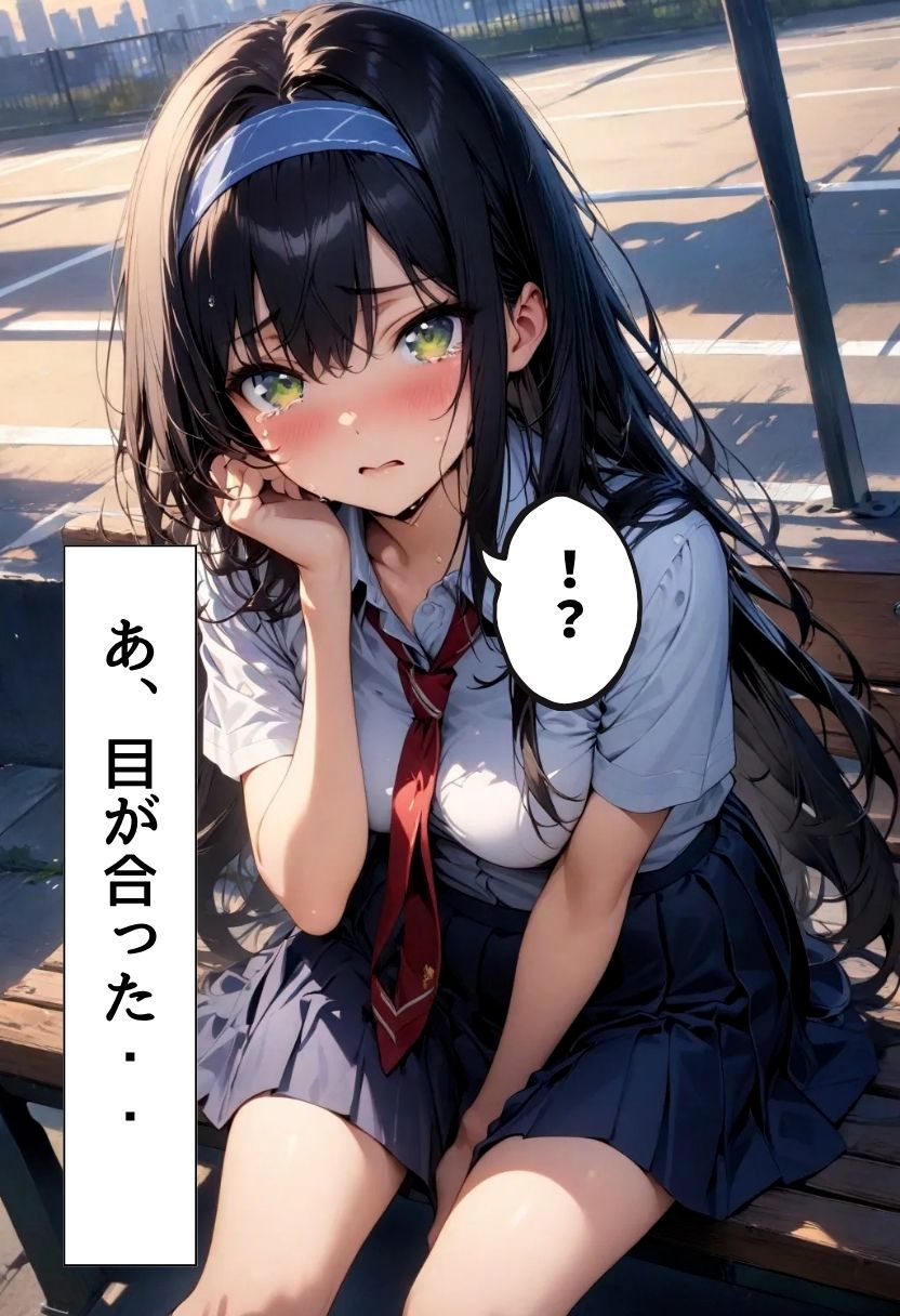 サンプル画像5:転校する同級生と屋上でえっちした話(にじいろ☆がーるず) [d_630738]