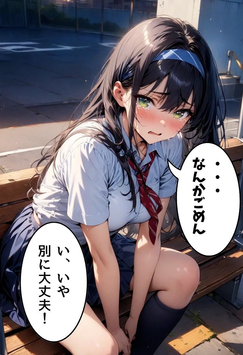 サンプル画像6:転校する同級生と屋上でえっちした話(にじいろ☆がーるず) [d_630738]