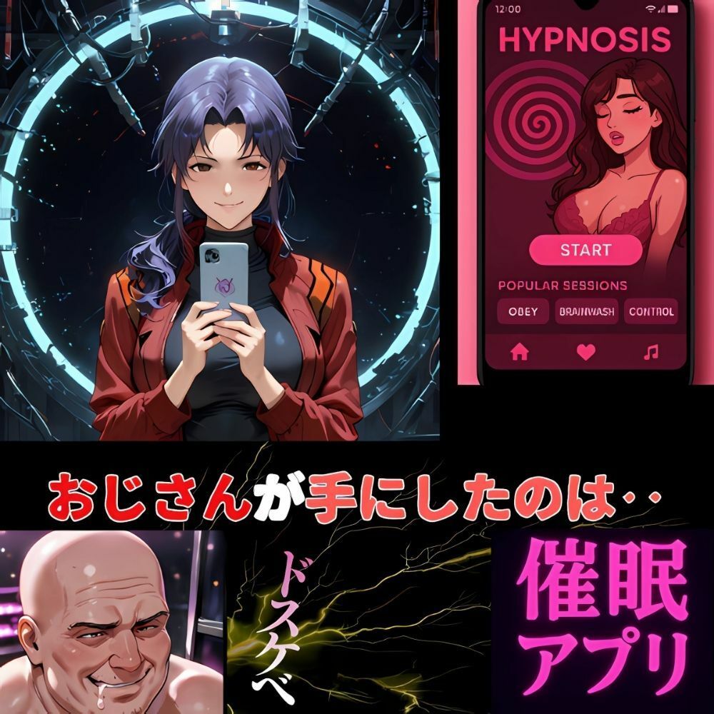 サンプル画像1:命令してほしい女、葛城ミサト‥催●で新しい扉が開く‥(夢追い虫) [d_630874]