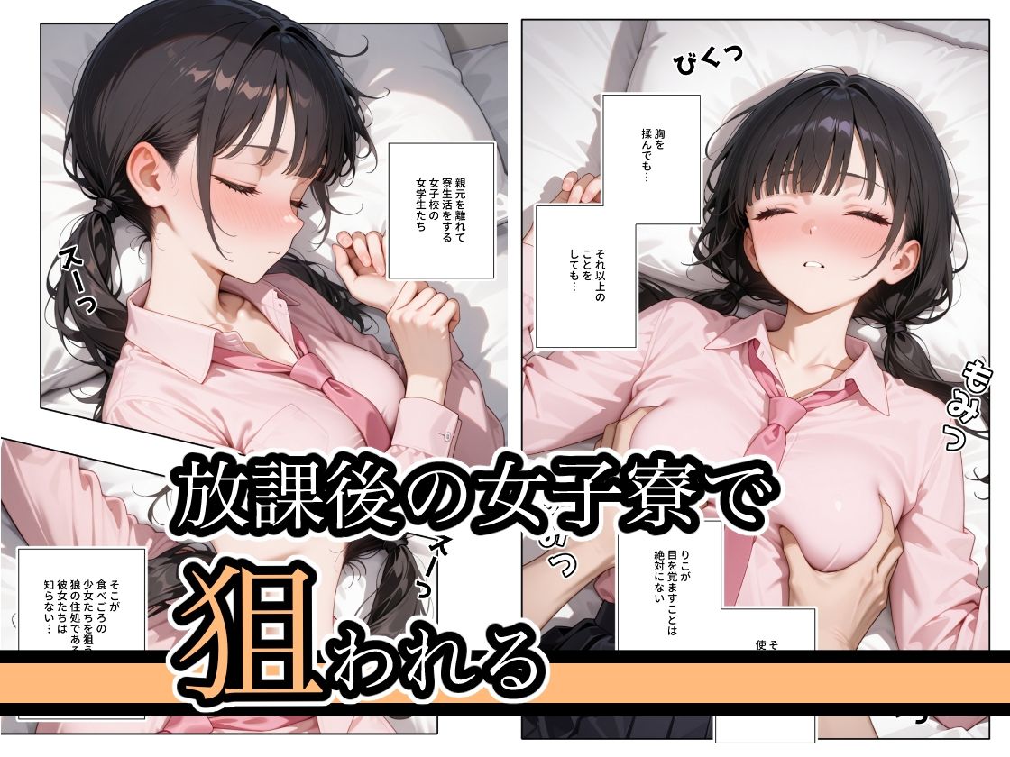 サンプル画像2:寝る制服を…。 〜四宮りこ編〜(ステーキくん) [d_631016]