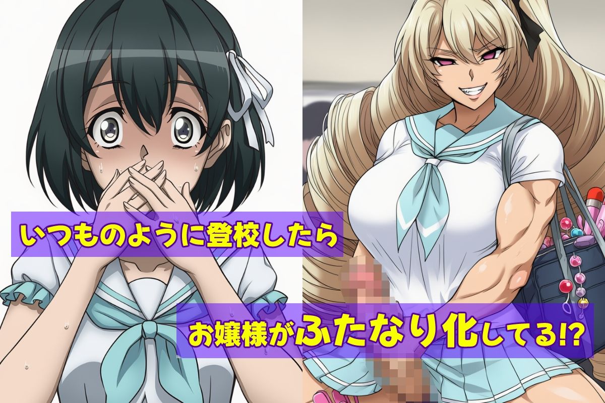 サンプル画像1:ふたなり洗脳改造〜JK悪堕ち編〜(AfterImage) [d_631046]