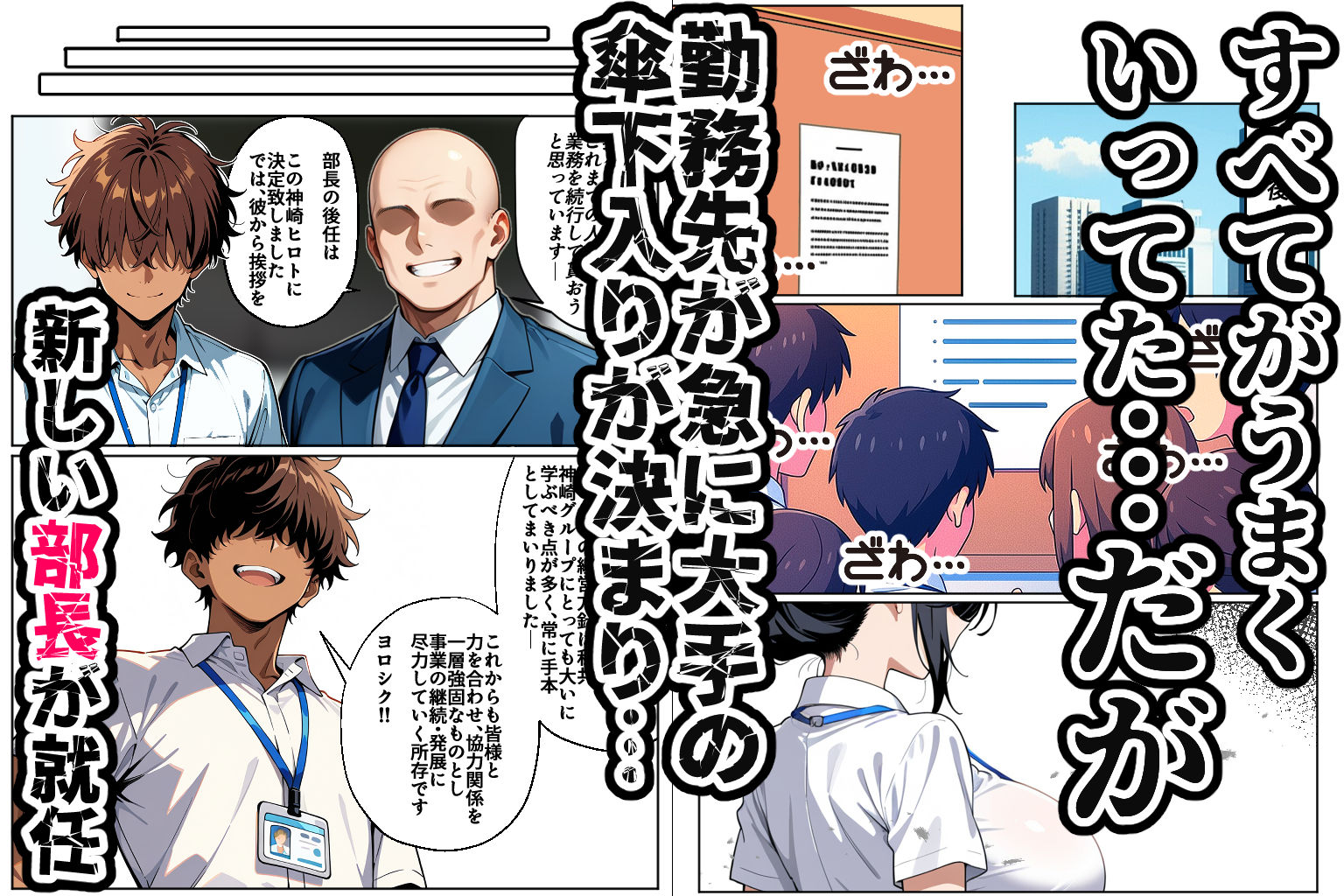 サンプル画像6:上司彼女が堕ちるまで（NTRカラーコミック195p）(Sakaki IndustryAI（2D）) [d_631491]