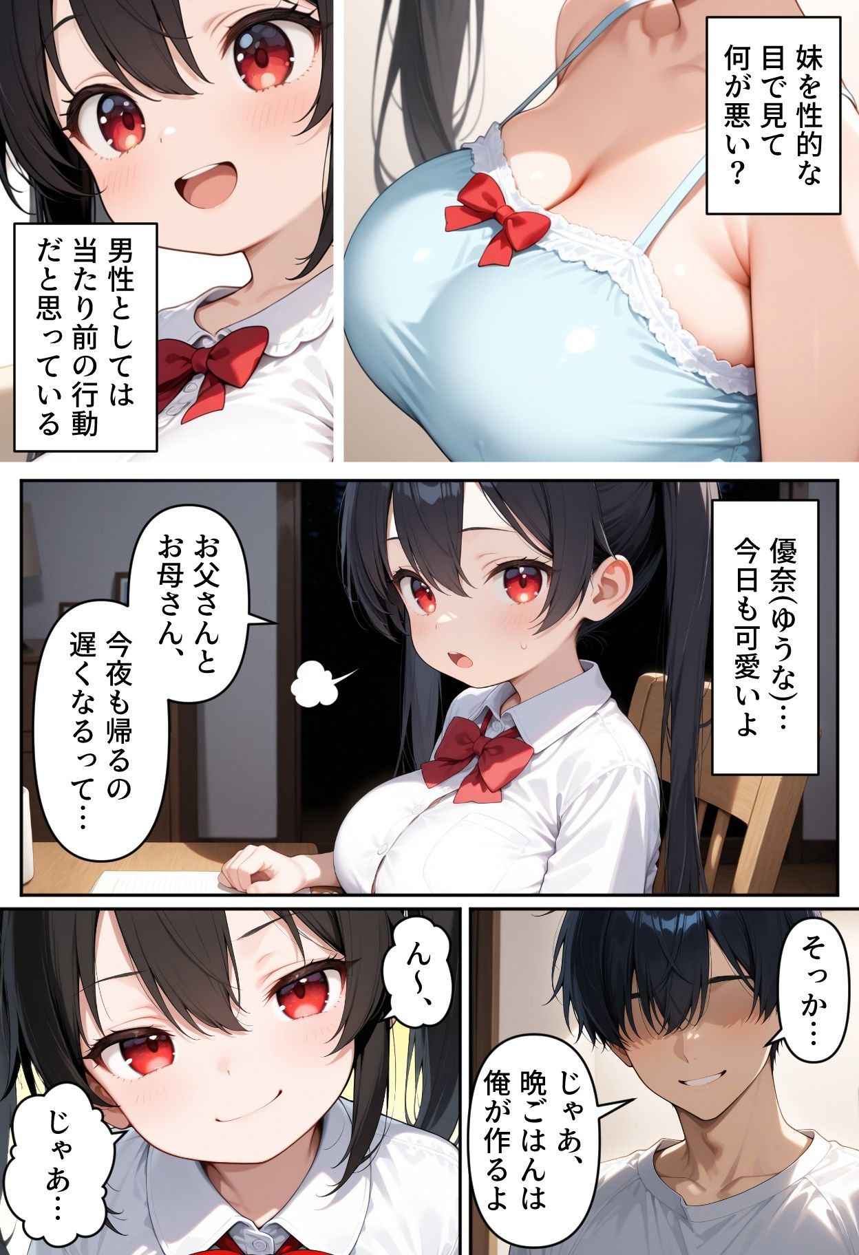 巨乳の妹にセックスを教え込み、結婚する3