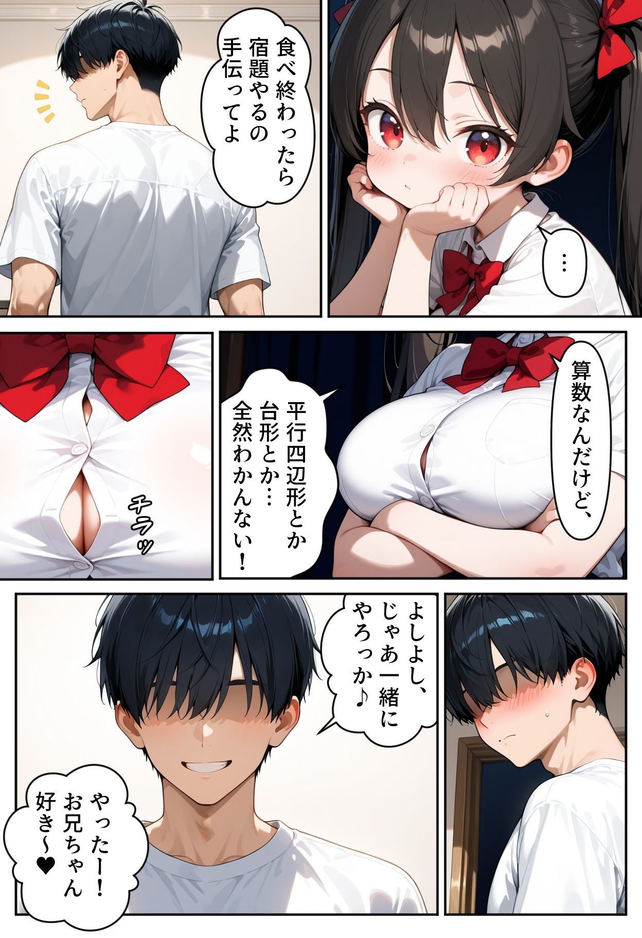 巨乳の妹にセックスを教え込み、結婚する5