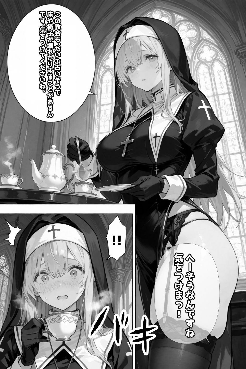 サンプル画像4:この罪を、あなたと。――シスター・ミカエラの懺悔録(愛罠（ai_wanna_）) [d_631861]