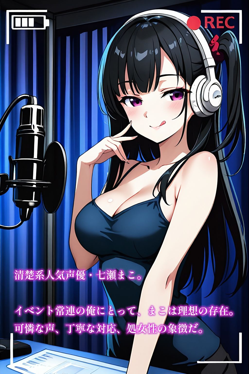 サンプル画像1:レンカノNTR 〜俺の推し声優が裏レンカノやってた話〜 第1話(空想彩館) [d_632043]