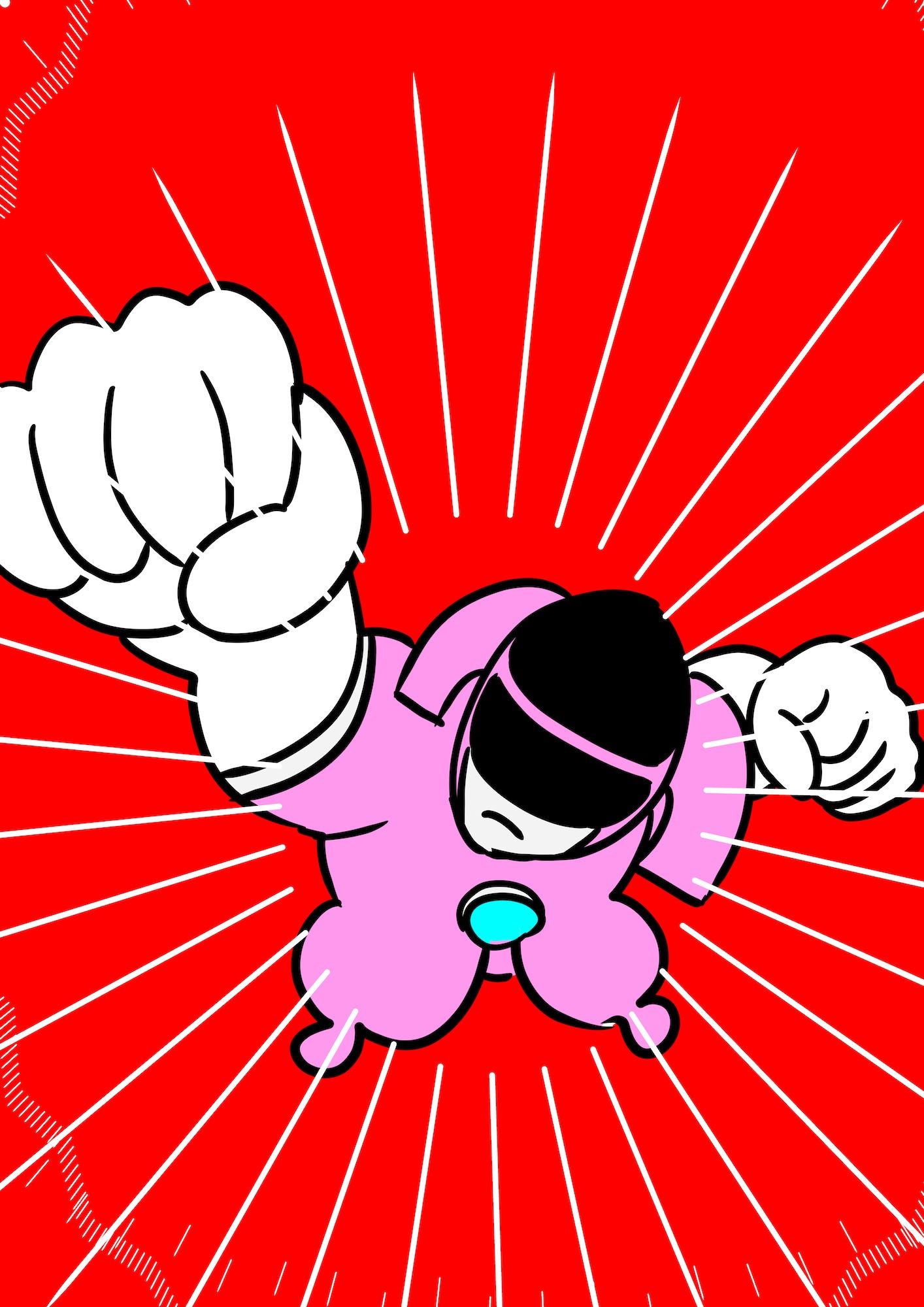 サンプル画像5:戦隊ピンク不完全変身巨大ヒロイン大陵●(bigbear) [d_632187]