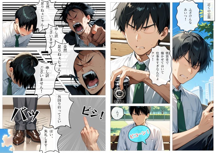 サンプル画像3:ワンコイン風俗 〜ガチャで引いたSSR美女を好き放題〜(ピココミック) [d_632705]