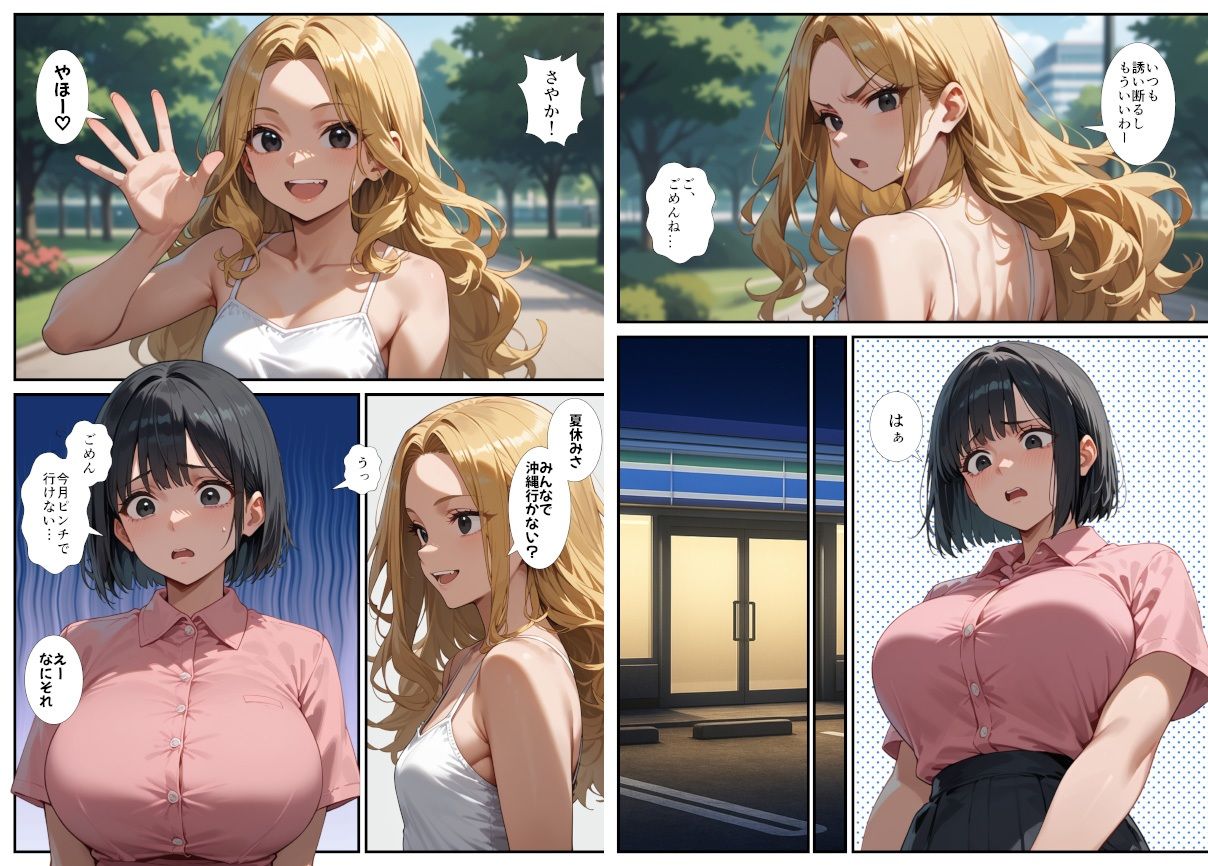 サンプル画像2:闇バイトでAVに出演したら人生終了した話(ピココミック) [d_632746]