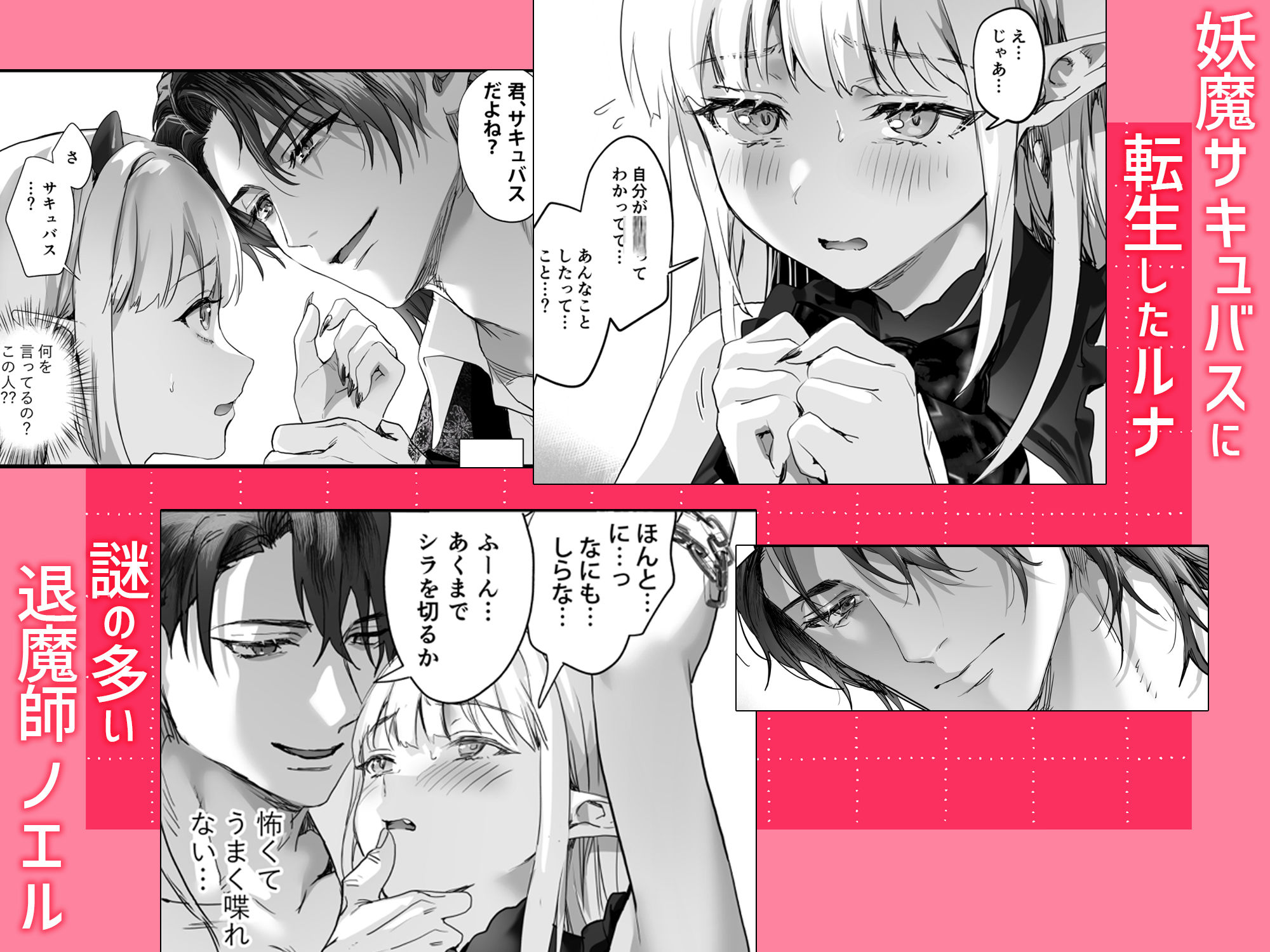 サンプル画像1:ワケアリ退魔師は転生サキュバスと死を賭けた恋をする(サゲジョー) [d_633486]