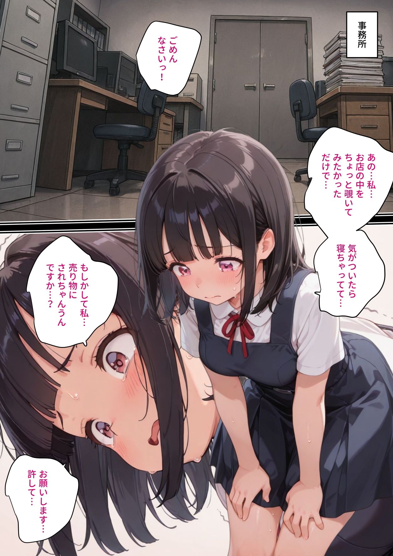 サンプル画像2:人間専門ペットショップ(砂糖愛好会) [d_633524]