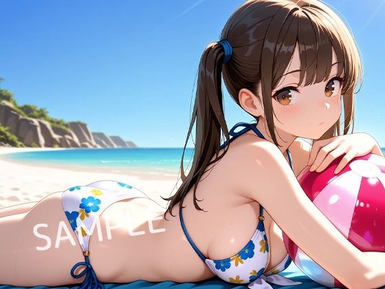 サンプル画像2:妹たちと海水浴性合宿 〜ビーチで覚えた快楽に、もう戻れない〜(あいのえ) [d_633896]