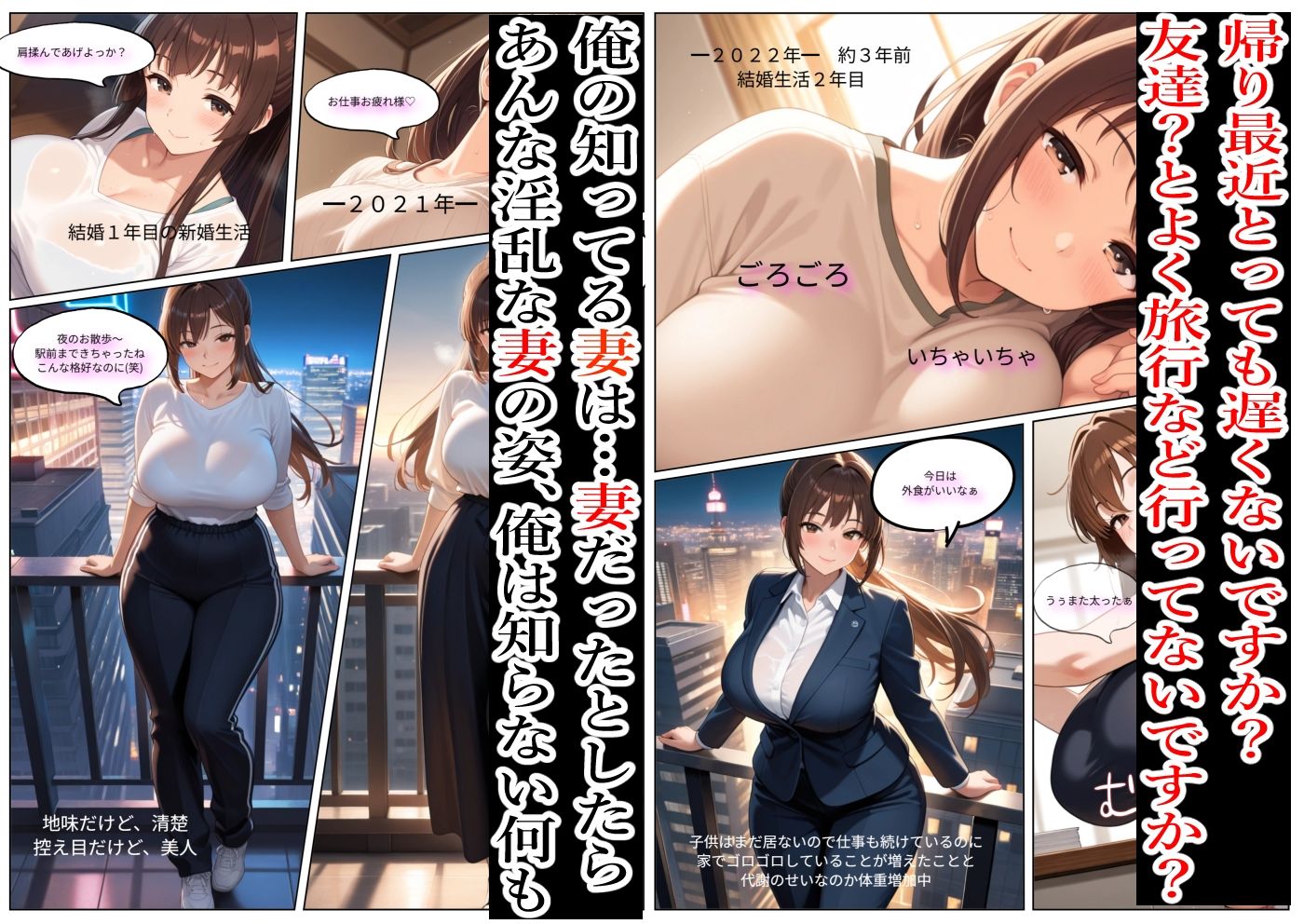 サンプル画像6:人妻NTR陥落街(NocturneのくたんT) [d_634113]