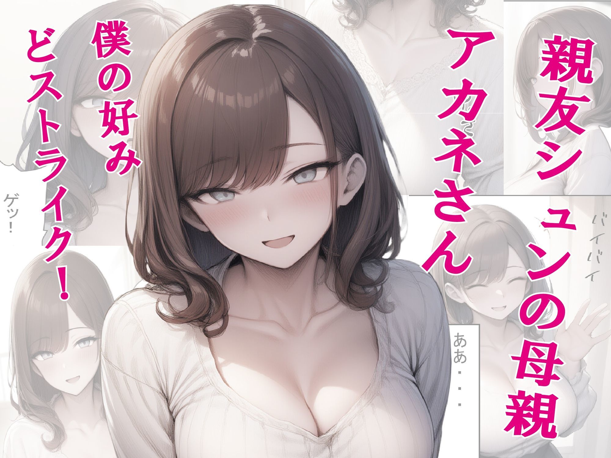 サンプル画像1:友達の美人な母親にセックスをお願いしたら大体なんでも受け入れてくれた話。(Maki-KO！) [d_634716]