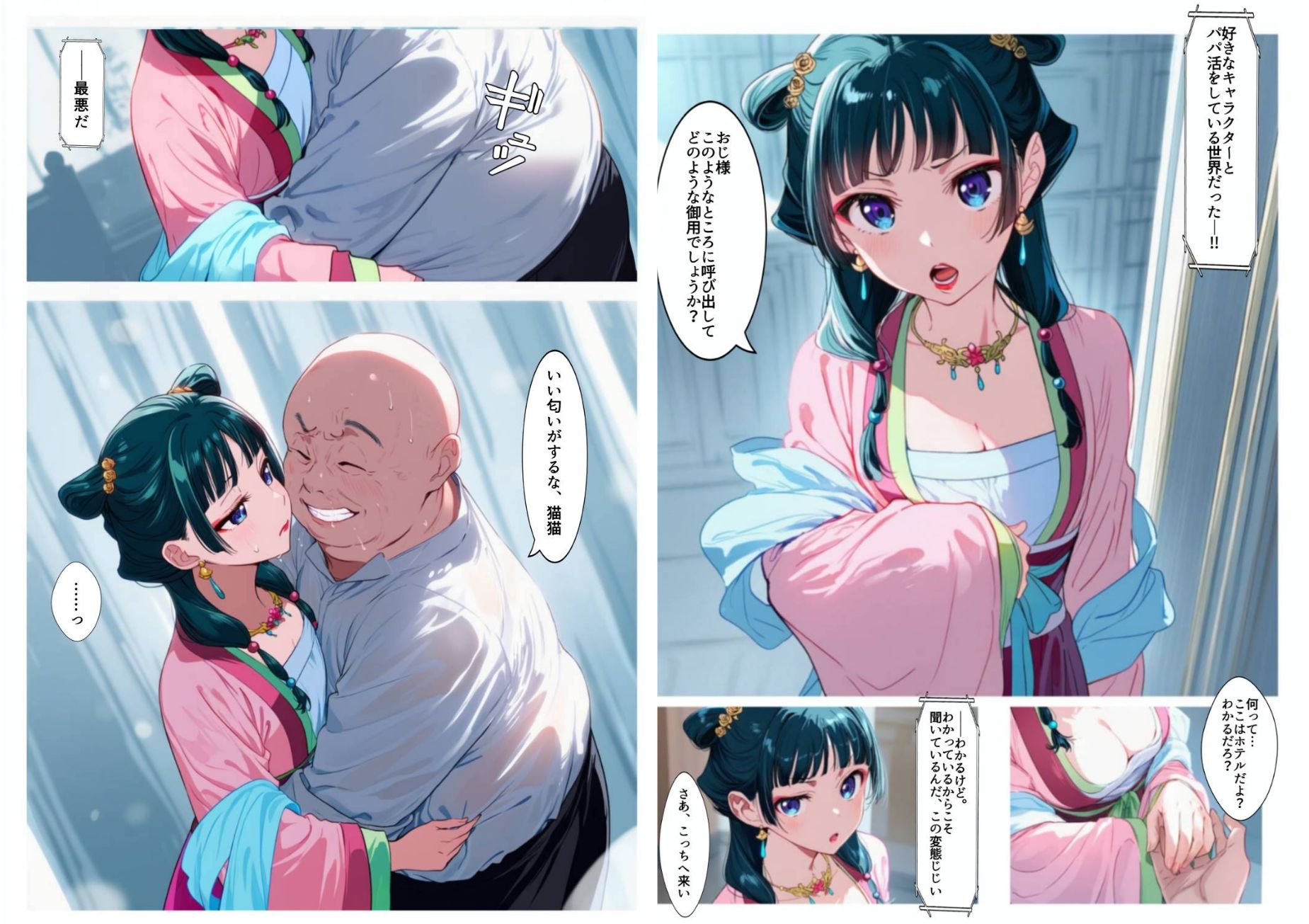 サンプル画像1:快楽に溺れて気づいたら股を開いてました-猫○-（72ページ）(だるまん) [d_634910]