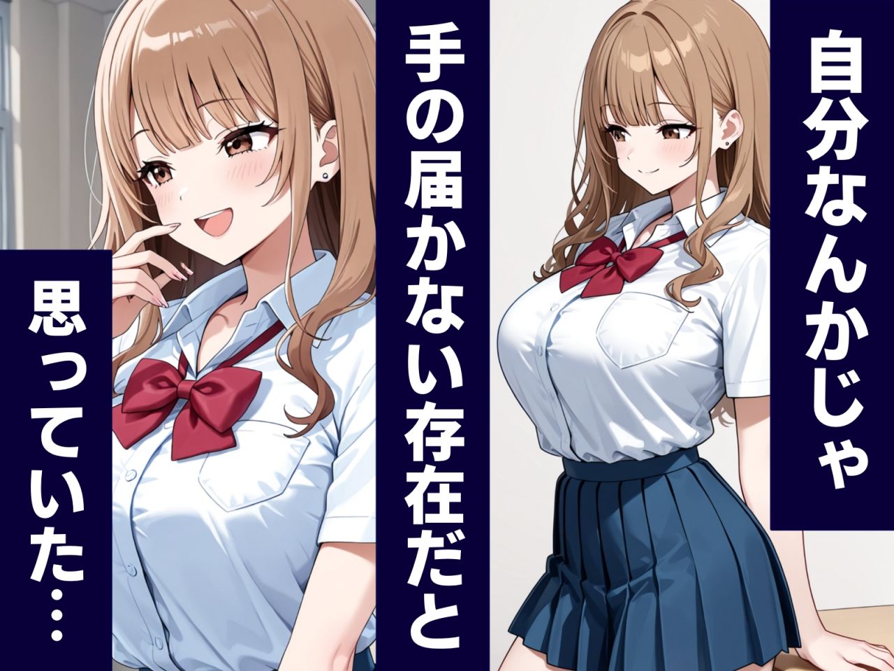 クラスの一軍ギャルと性処理ペアになれた話 画像3