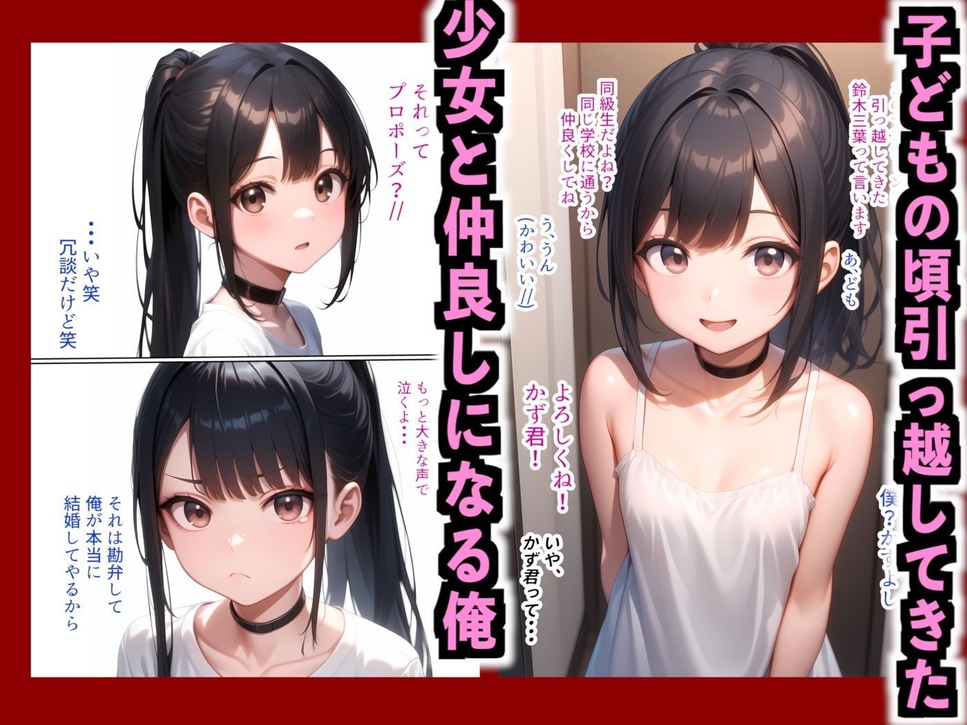 サンプル画像1:巨乳JKの下着を漁ってたら俺のことが大好きだと判明しイチャラブセ●クス(嵐木圭) [d_635571]