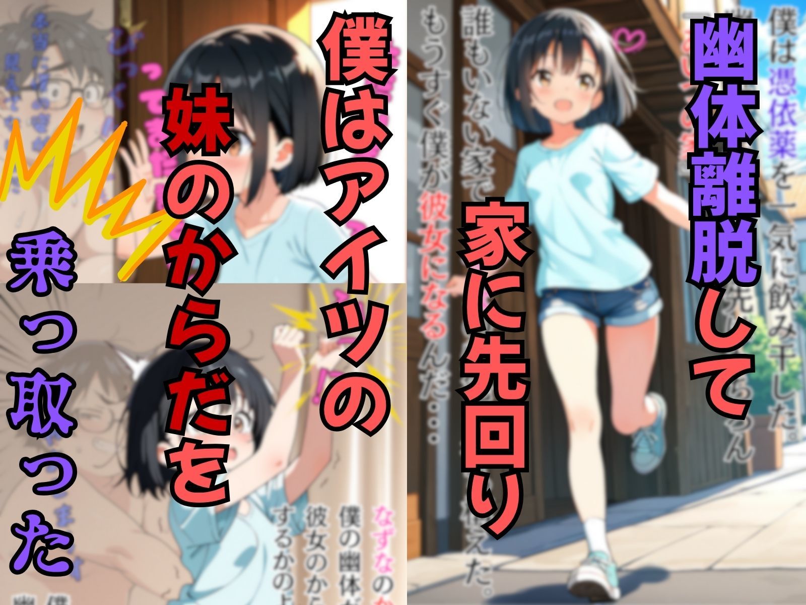 サンプル画像4:復讐憑依 ―いじめっ子の妹のからだを乗っ取った―（前編）(TSWAPP) [d_635697]