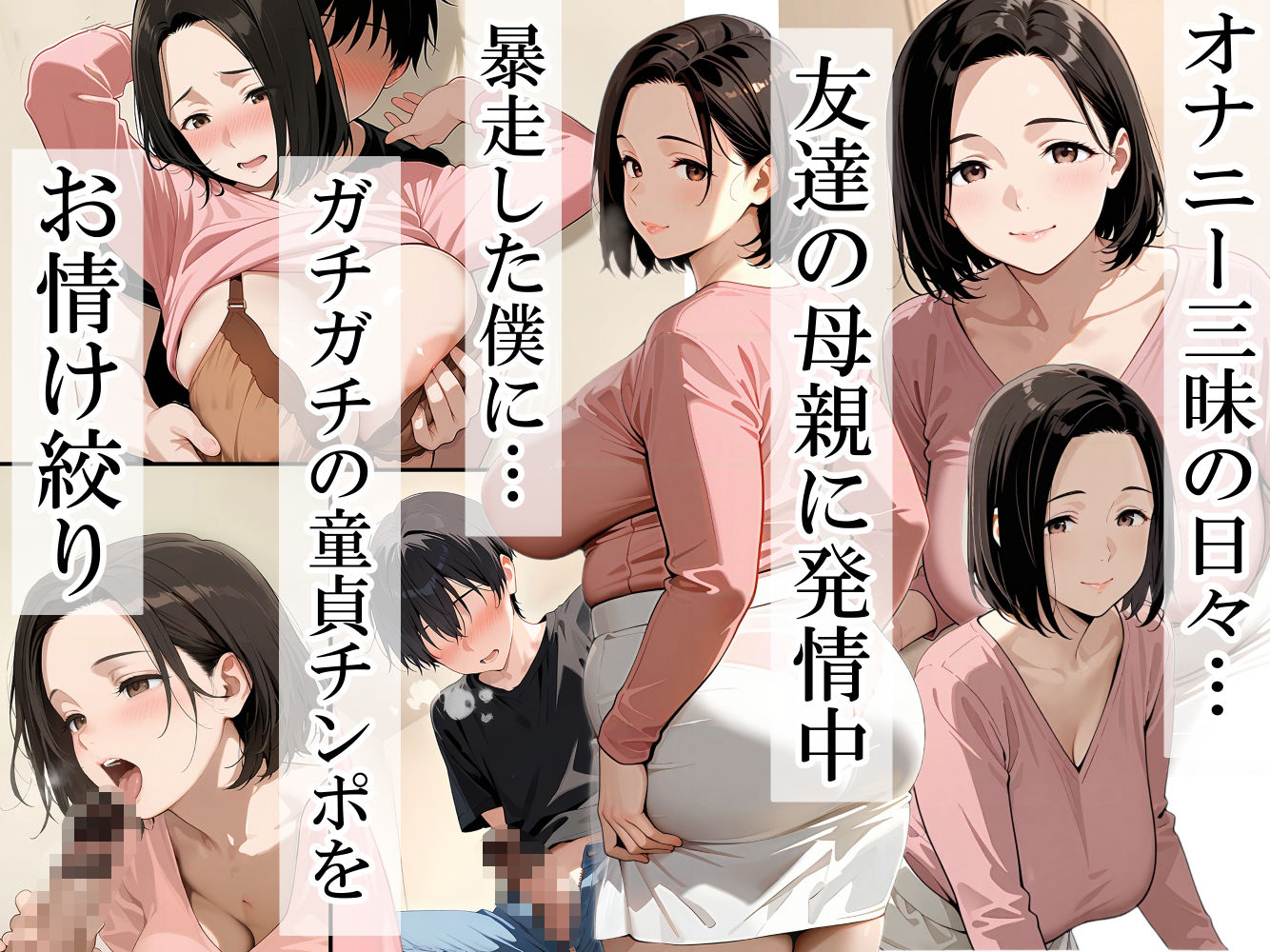 サンプル画像1:友達の母親（川島 紀香 39歳）は、僕のマンコフレンド   ハメ狂ってたら膣内射精解禁されました！(ママか人妻か。) [d_635790]