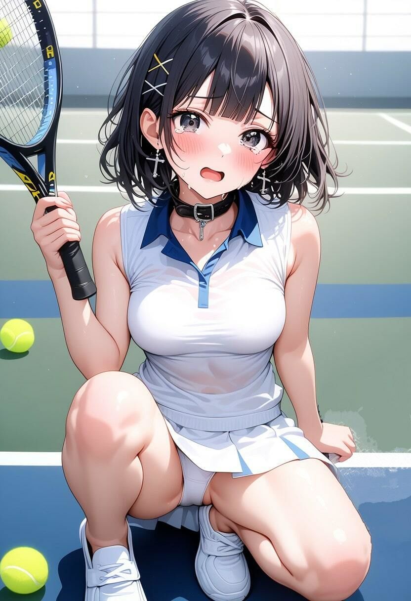 サンプル画像2:彼女の犯●れているところを見ていたい  狙われた女子テニス部副部長    先輩にも後輩にも犯られちゃう(ルーブル書院) [d_636276]