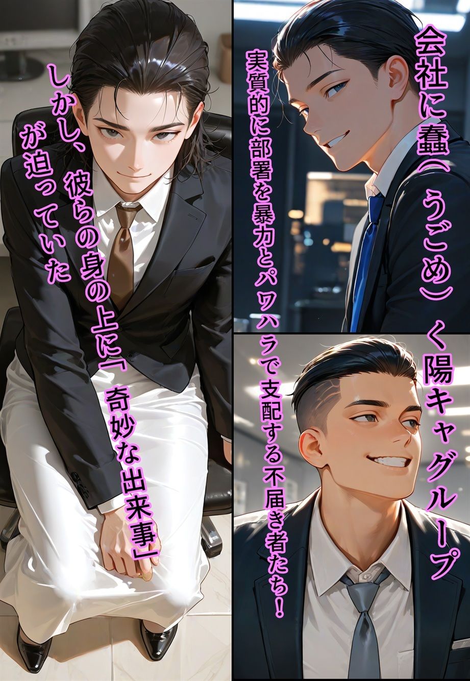 サンプル画像2:バージン・オフィス  〜職場の男たちが、全員ウェディングドレスの処女になった日〜(真城の秘宝館) [d_636599]