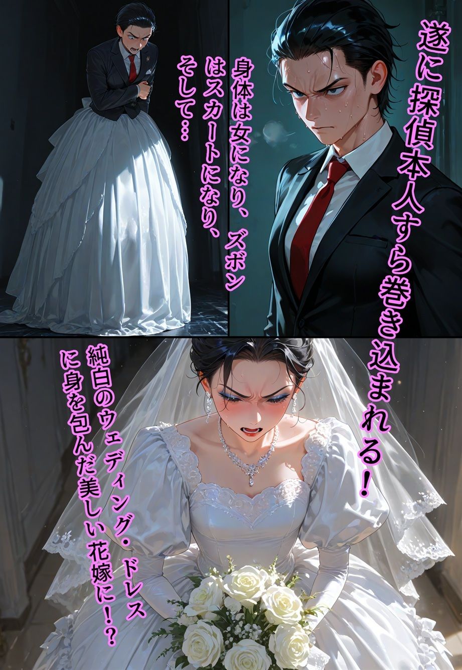 バージン・オフィス 〜職場の男たちが、全員ウェディングドレスの処女になった日〜 画像7
