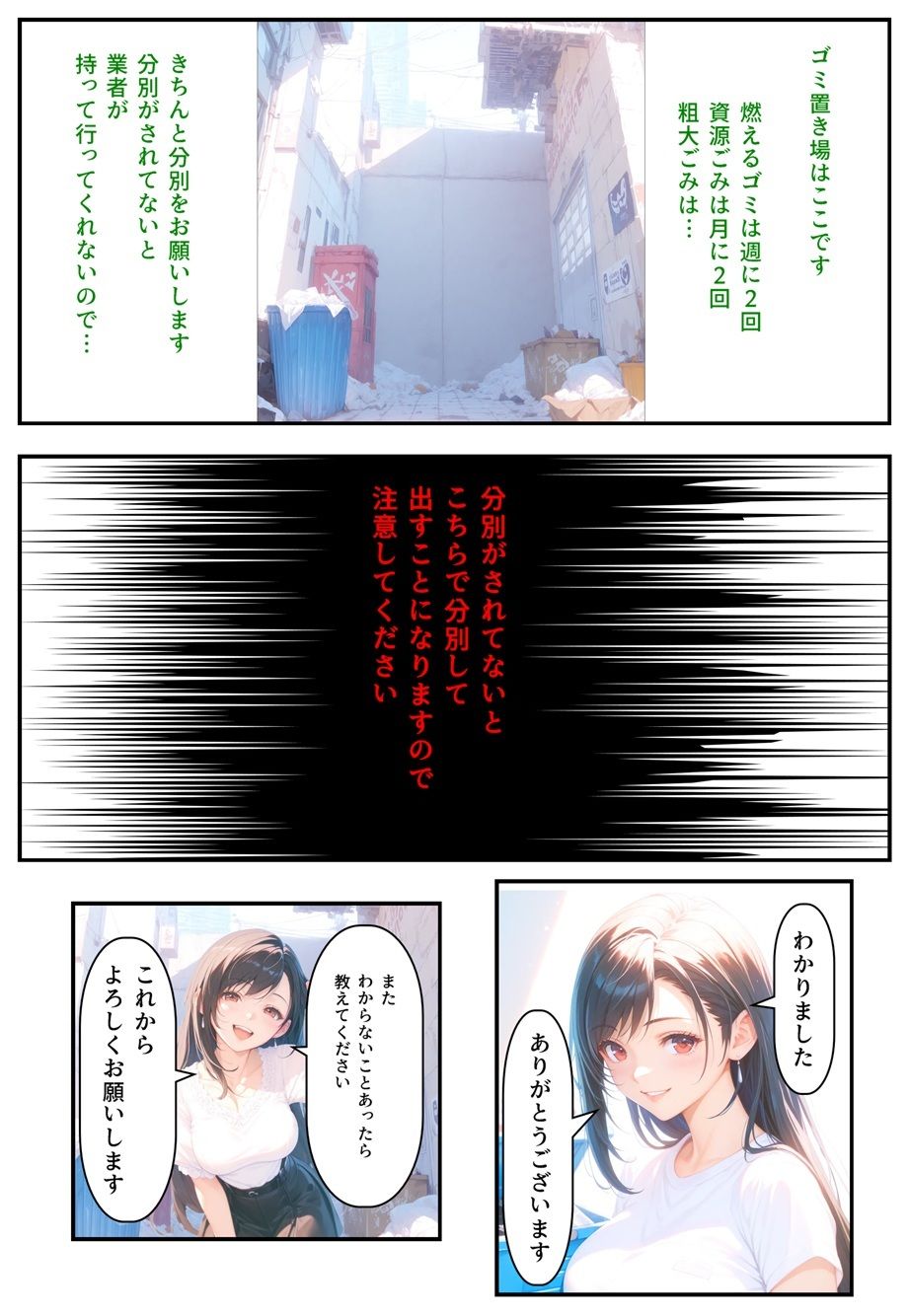 サンプル画像4:隣に可愛い子が引っ越して来たからゴミをあさってみた結果 梨佐亜美子編(猫庵) [d_636726]