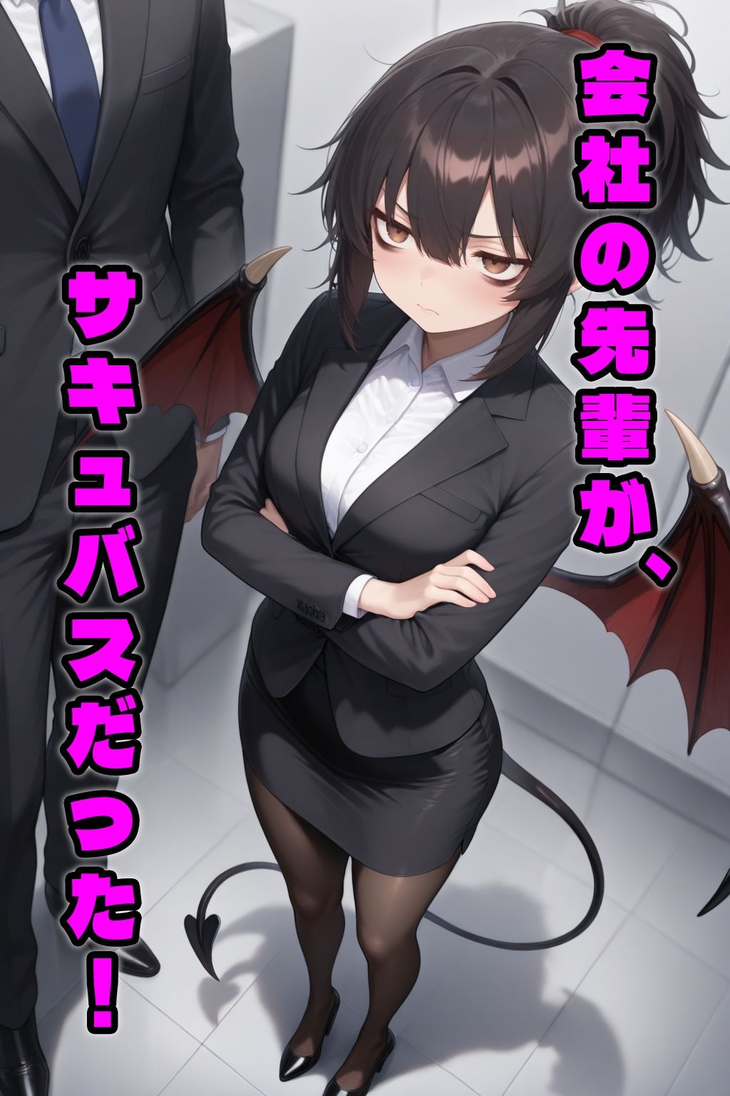 サンプル画像2:サキュバス先輩は断れない(オートネール) [d_636839]