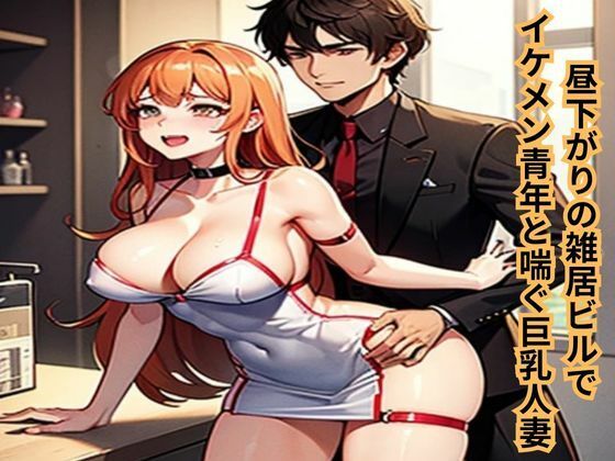 【昼下がりの雑居ビルでイケメン青年と喘ぐ巨乳人妻】南花音