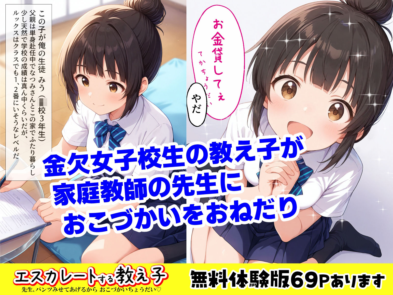 エスカレートする教え子〜先生、パンツみせてあげるからおこづかいちょうだい〜 画像2