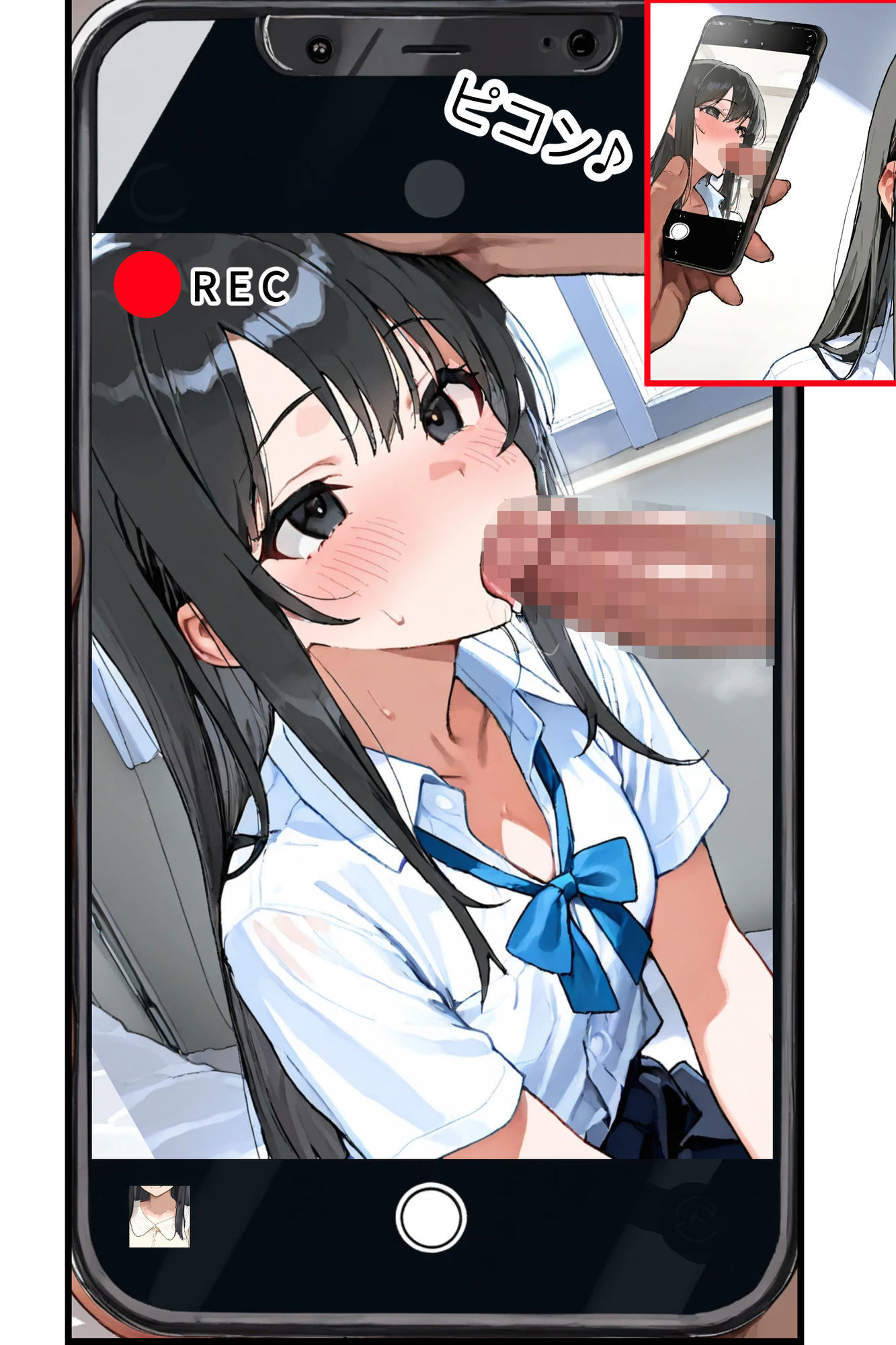 デリヘル、呼んでみた。#03制服を脱がさないままカメラ回してみた 画像1