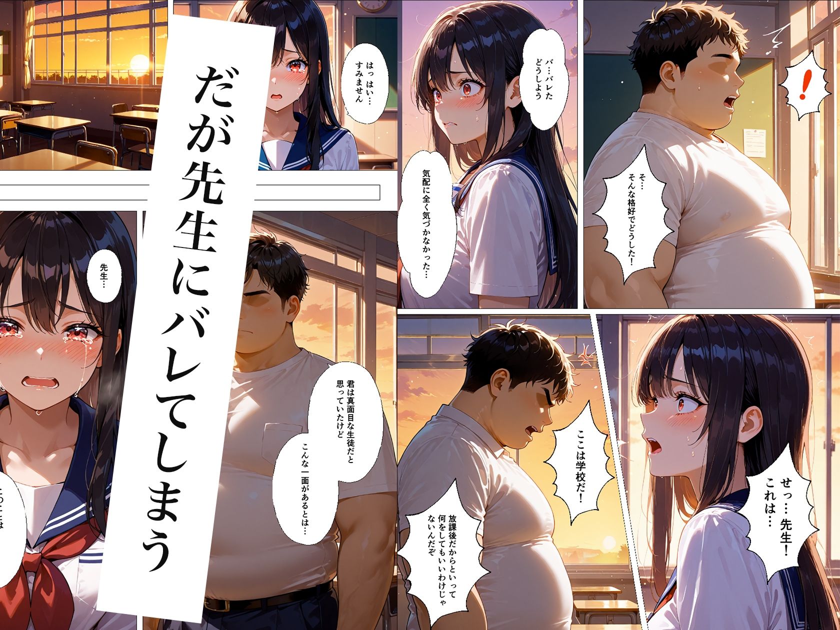 サンプル画像2:私の秘密がバレた日(ぱらだいす) [d_638271]