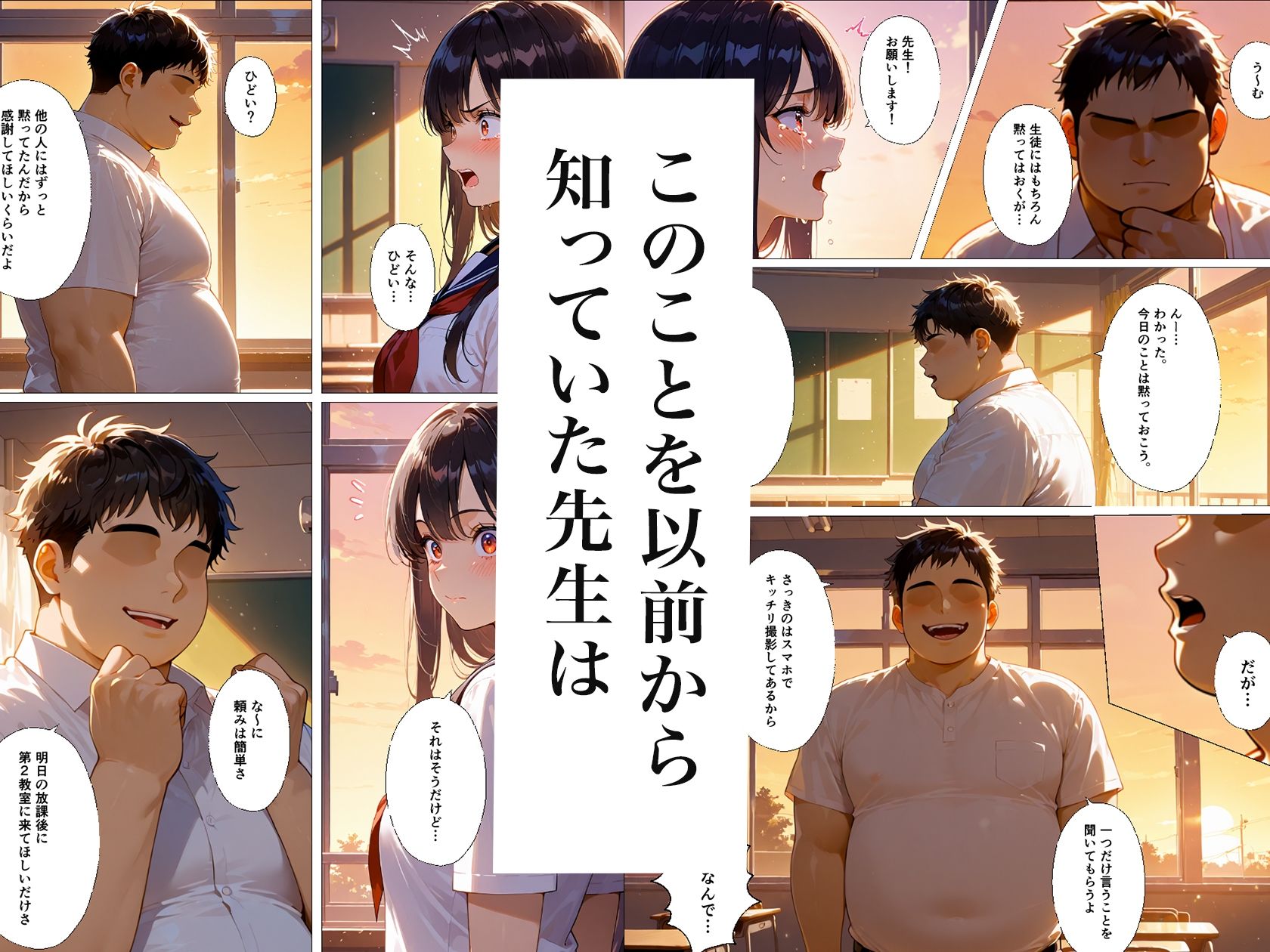 サンプル画像3:私の秘密がバレた日(ぱらだいす) [d_638271]