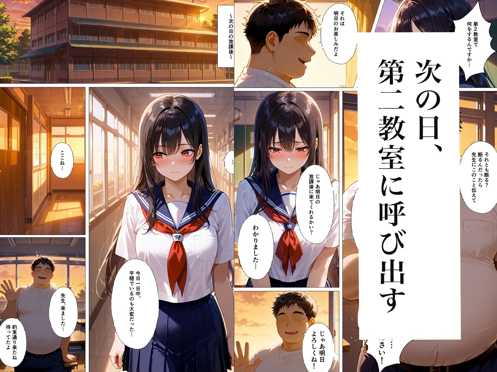 サンプル画像4:私の秘密がバレた日(ぱらだいす) [d_638271]