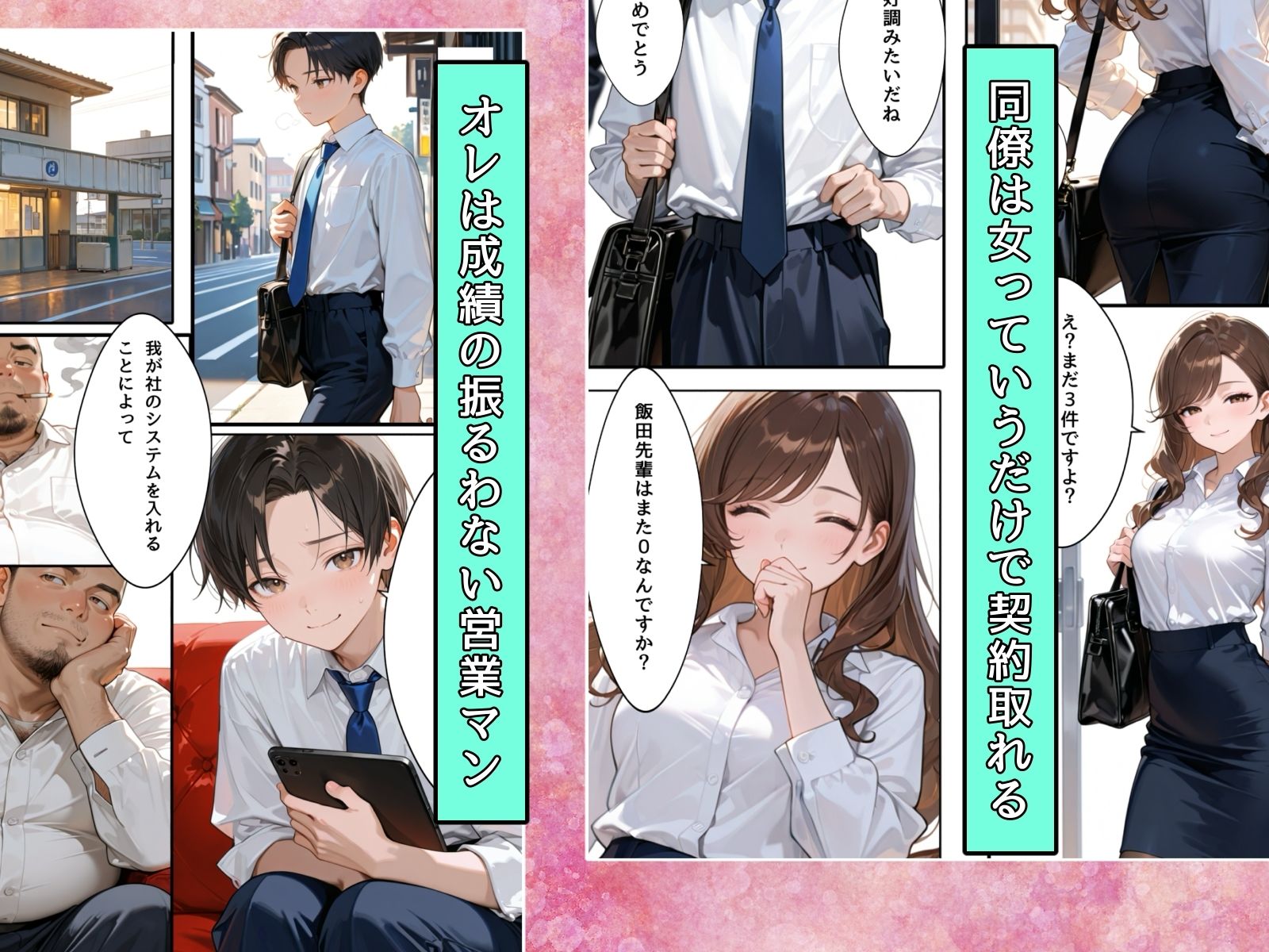 女体化アプリに課金してOL性活はじめました 画像1