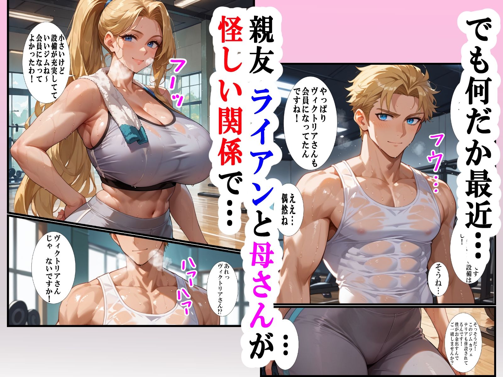 サンプル画像3:母の子宮を奪われる〜俺の金髪白人母を孕ませたのはクラスの同級生でした(超☆超妊婦メーカー) [d_638710]