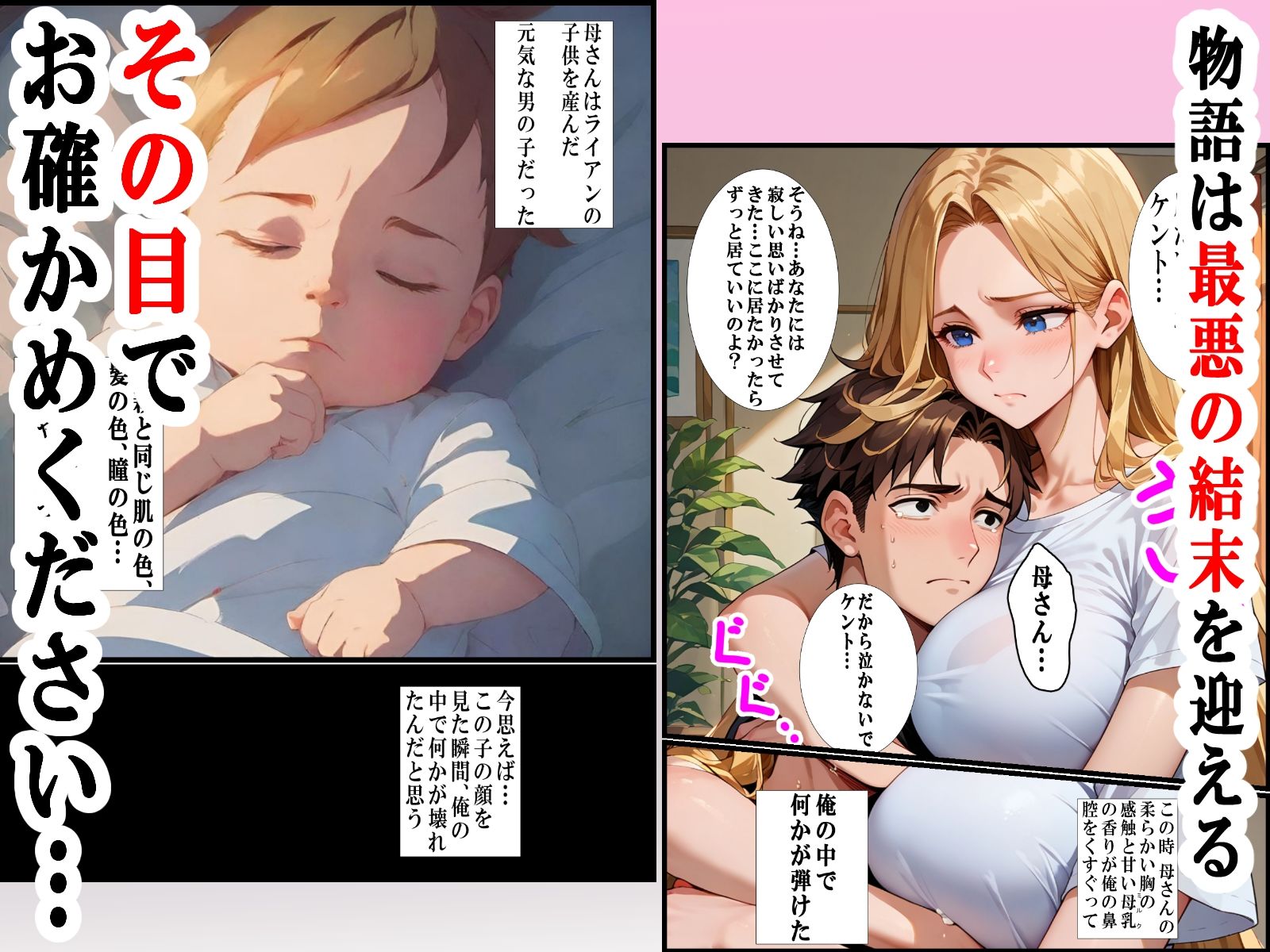 母の子宮を奪われる〜俺の金髪白人母を孕ませたのはクラスの同級生でした 画像10