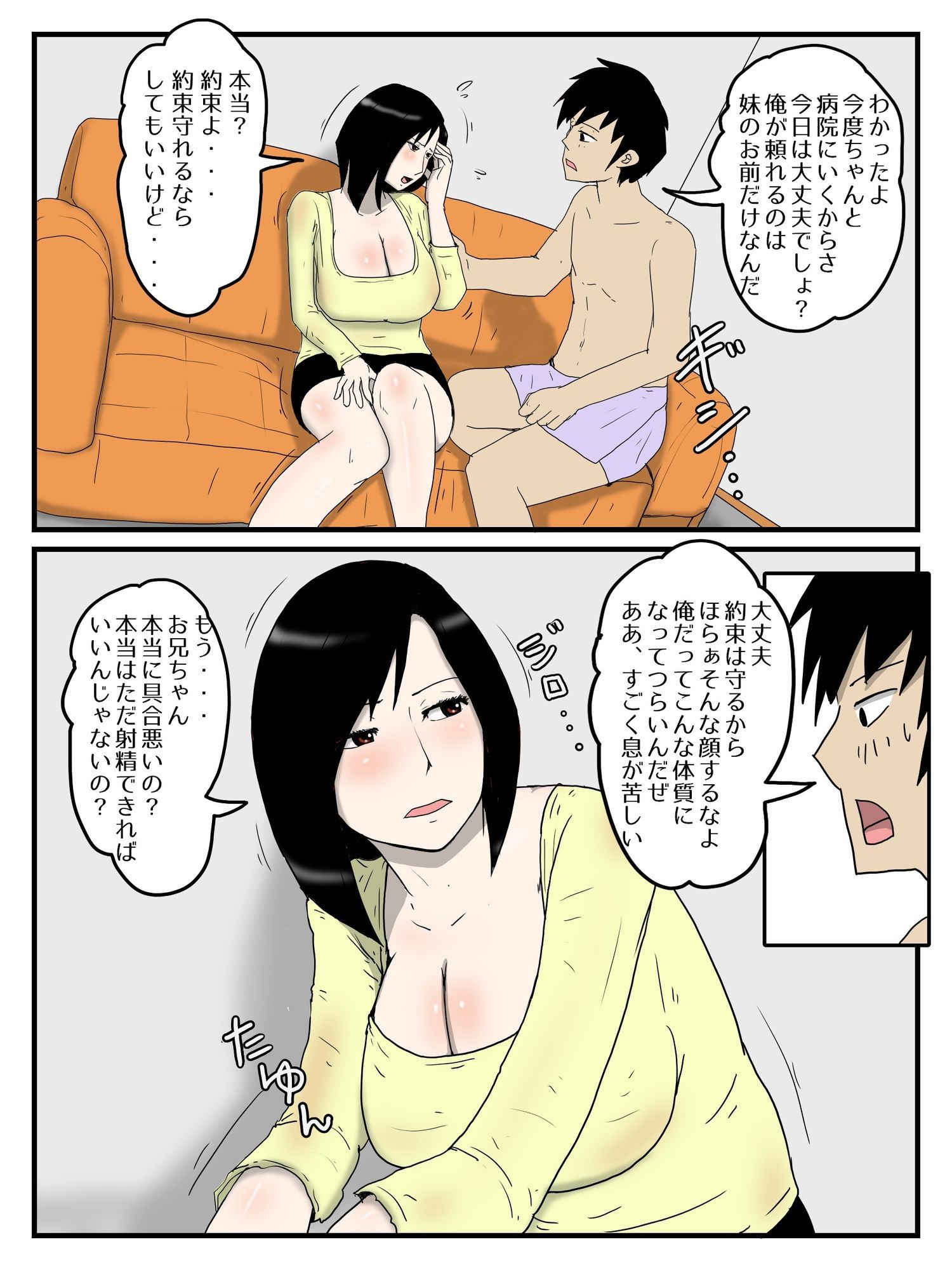 行き遅れの妹に軽蔑されながら中出しセックスしている件 画像2