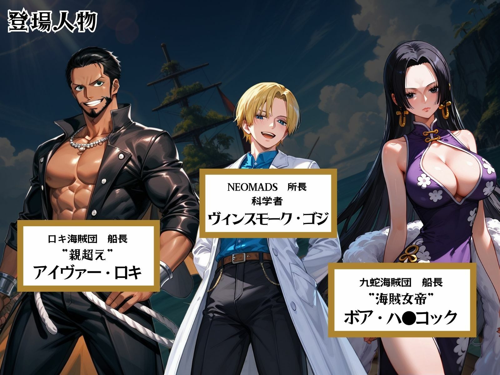 サンプル画像2:巨乳海賊狩り 4 〜海賊女帝電脳調教人格破壊〜(ピンク堂書店) [d_640182]