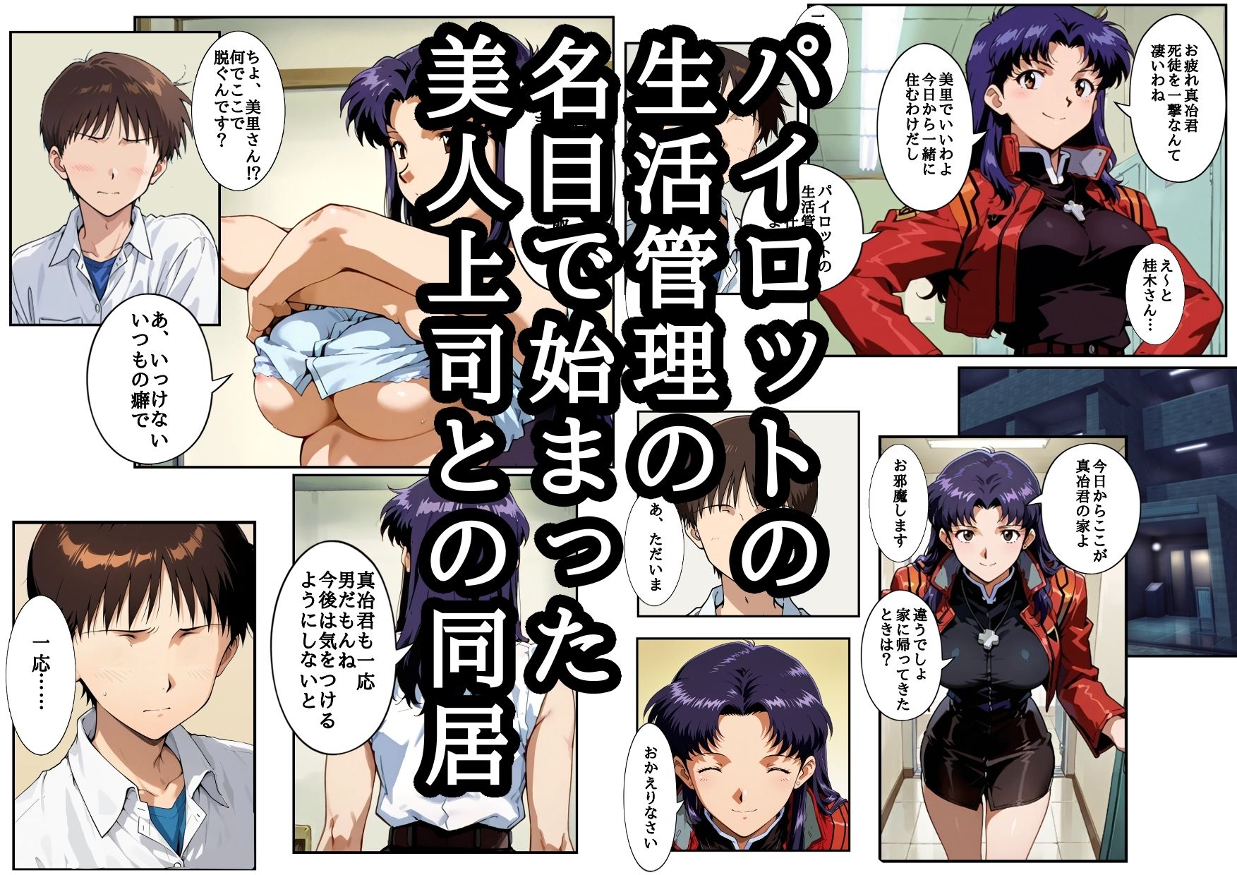 サンプル画像6:人類を救うパイロットは何をしても許される 総集編(第日研) [d_640259]