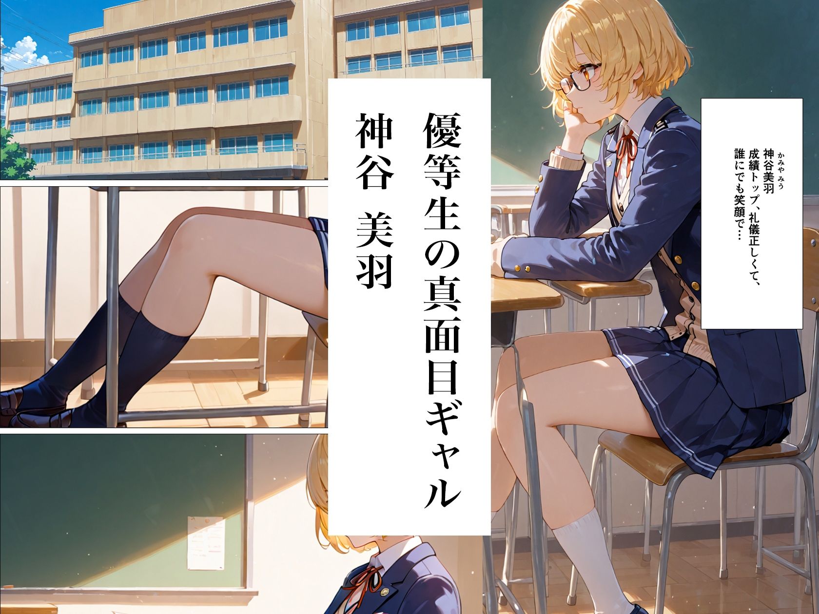 サンプル画像2:真面目ギャルは夜だけ淫乱(ぱらだいす) [d_640294]