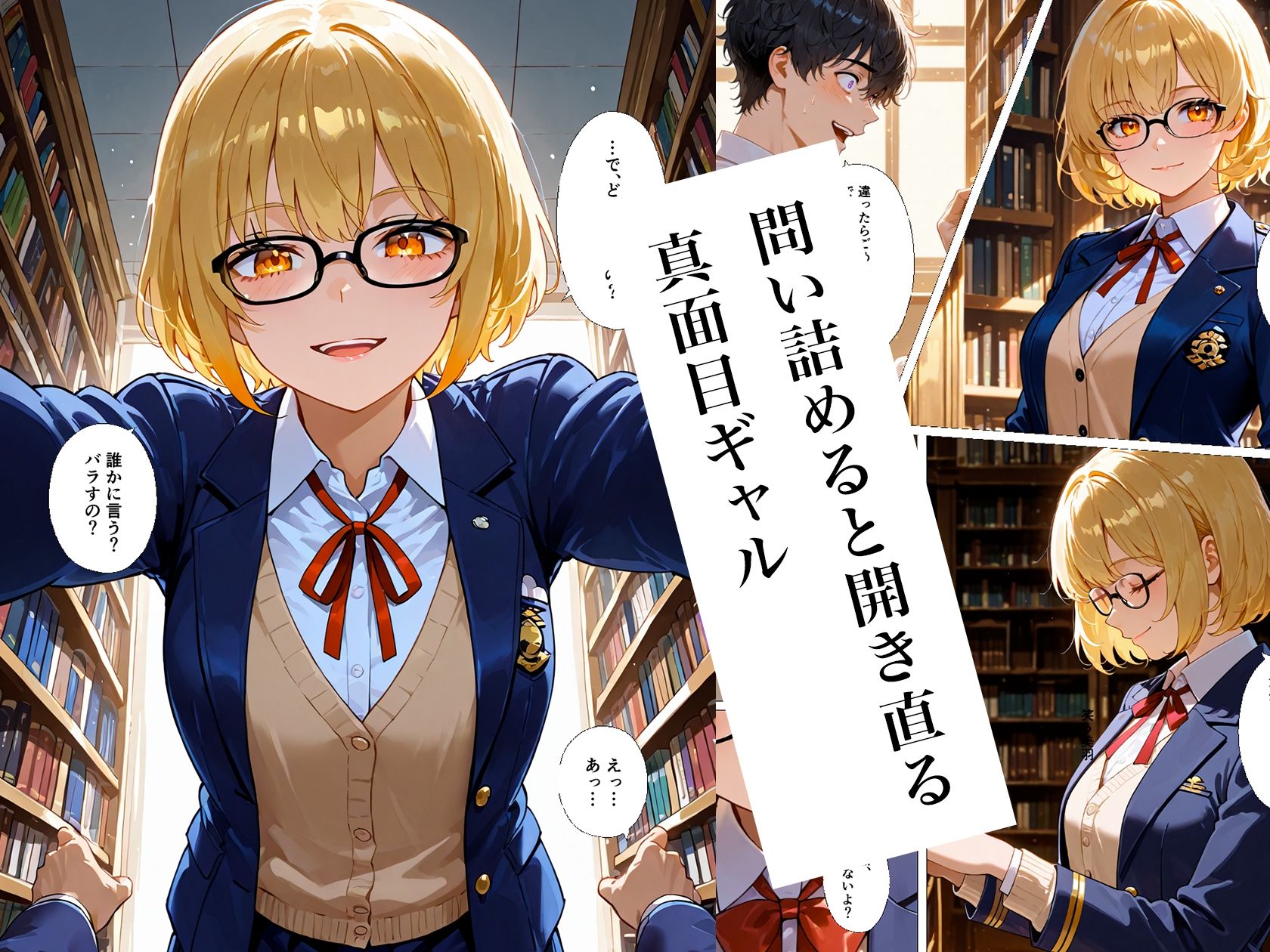 サンプル画像4:真面目ギャルは夜だけ淫乱(ぱらだいす) [d_640294]