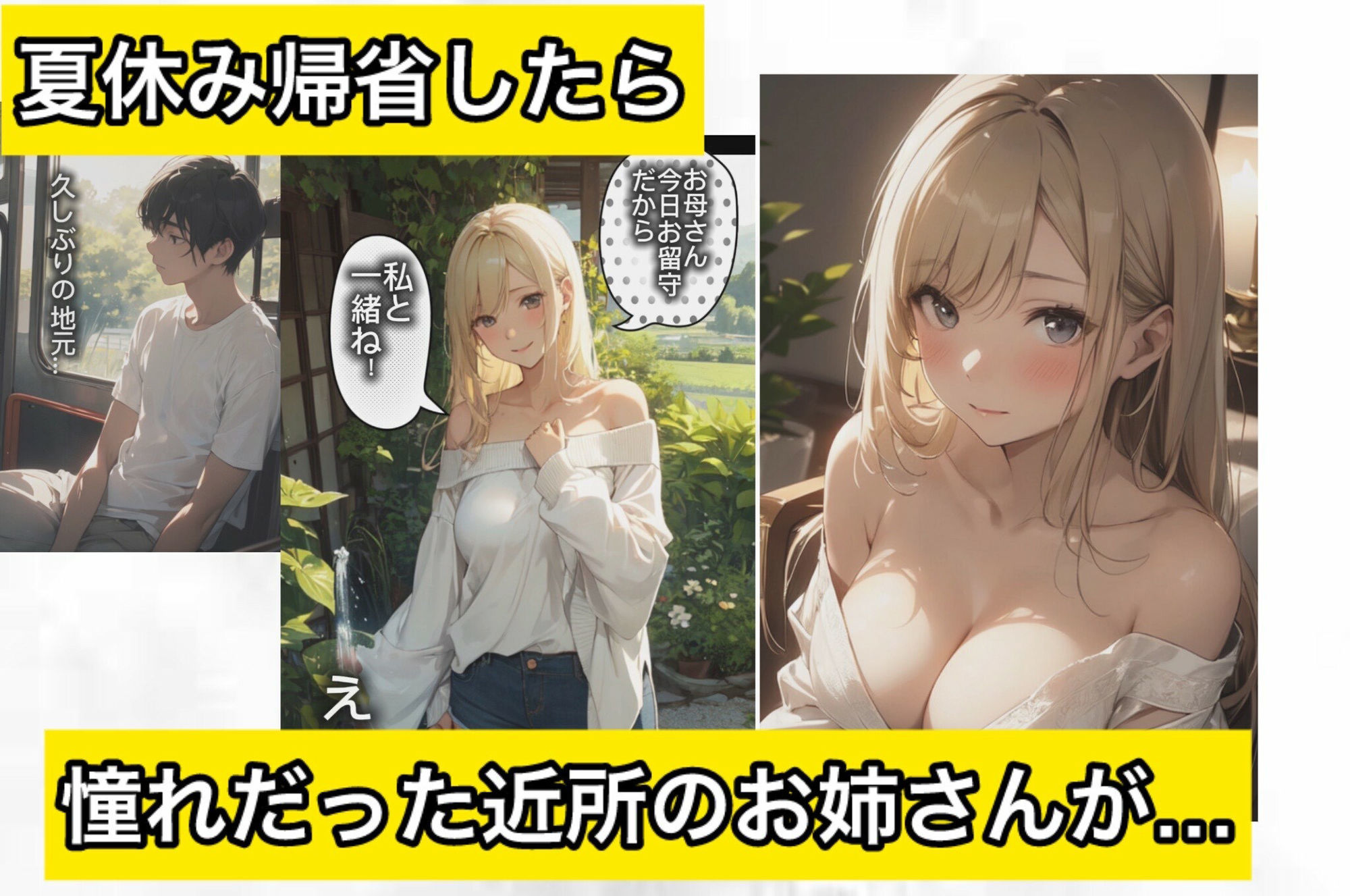 サンプル画像1:姉さんの服装は、少しずるい(kaz25) [d_640769]