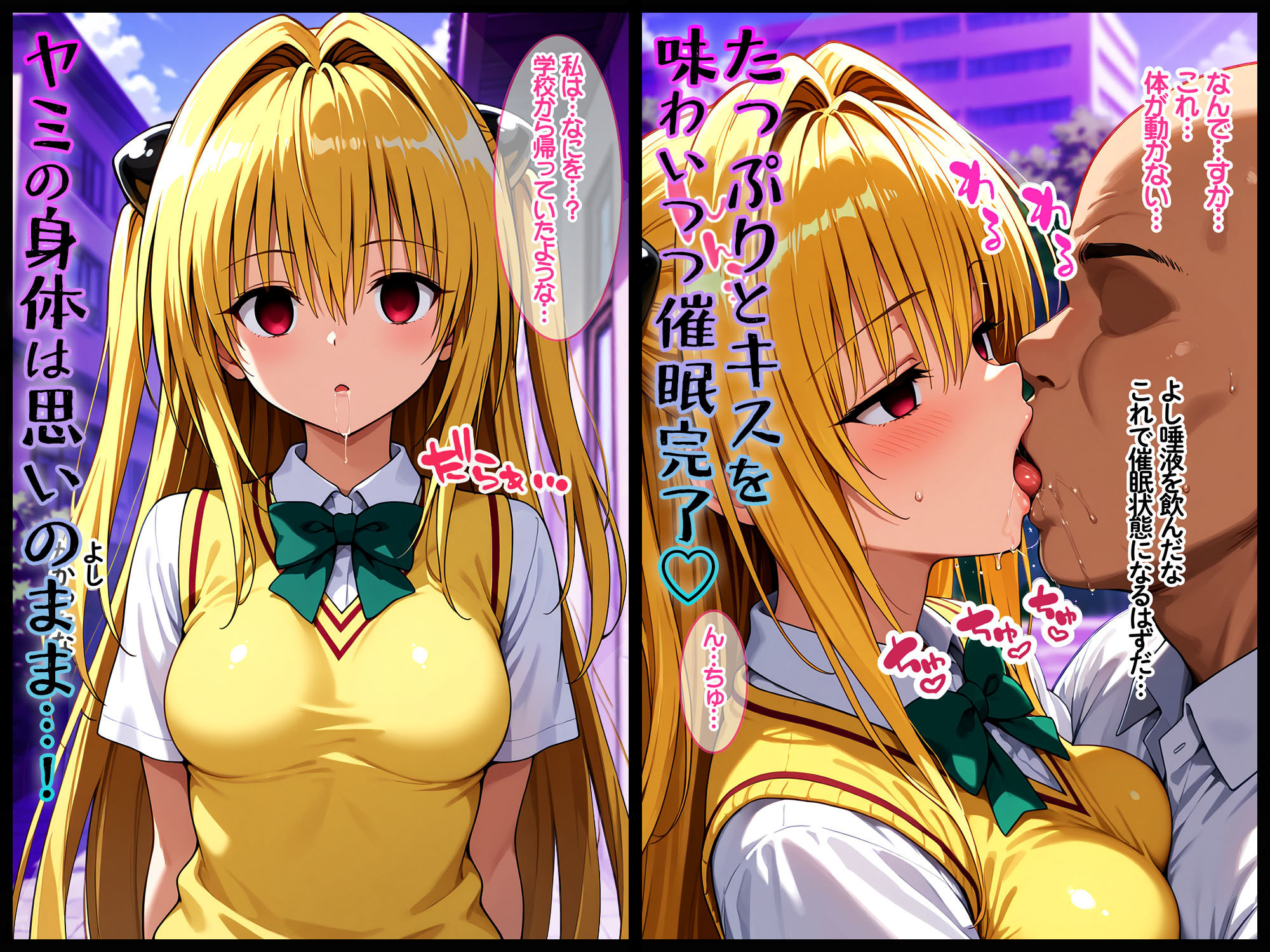 キスで催●！？変態おじさんに好き勝手されてヤミ完堕ち  〜前編〜 画像2