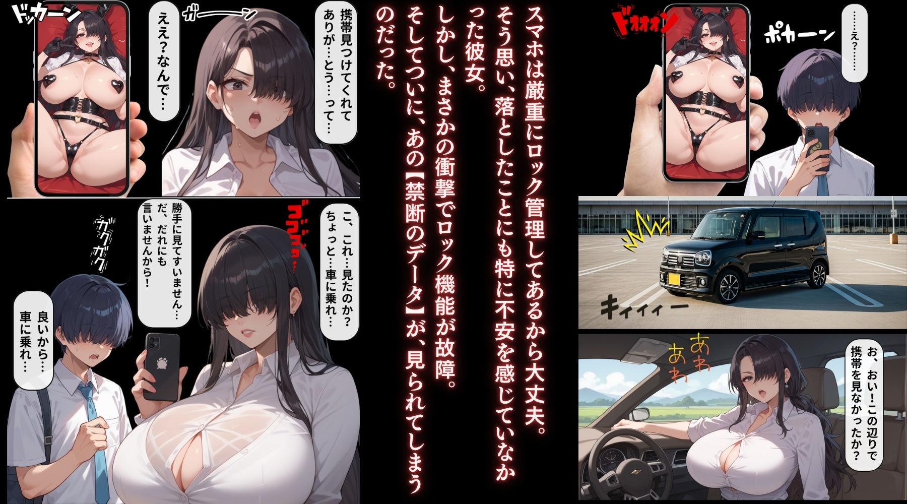 サンプル画像6:ずっと真面目だと思ってたあの先生が実はめちゃくちゃ変態女だった話。(くりきんとん) [d_641397]