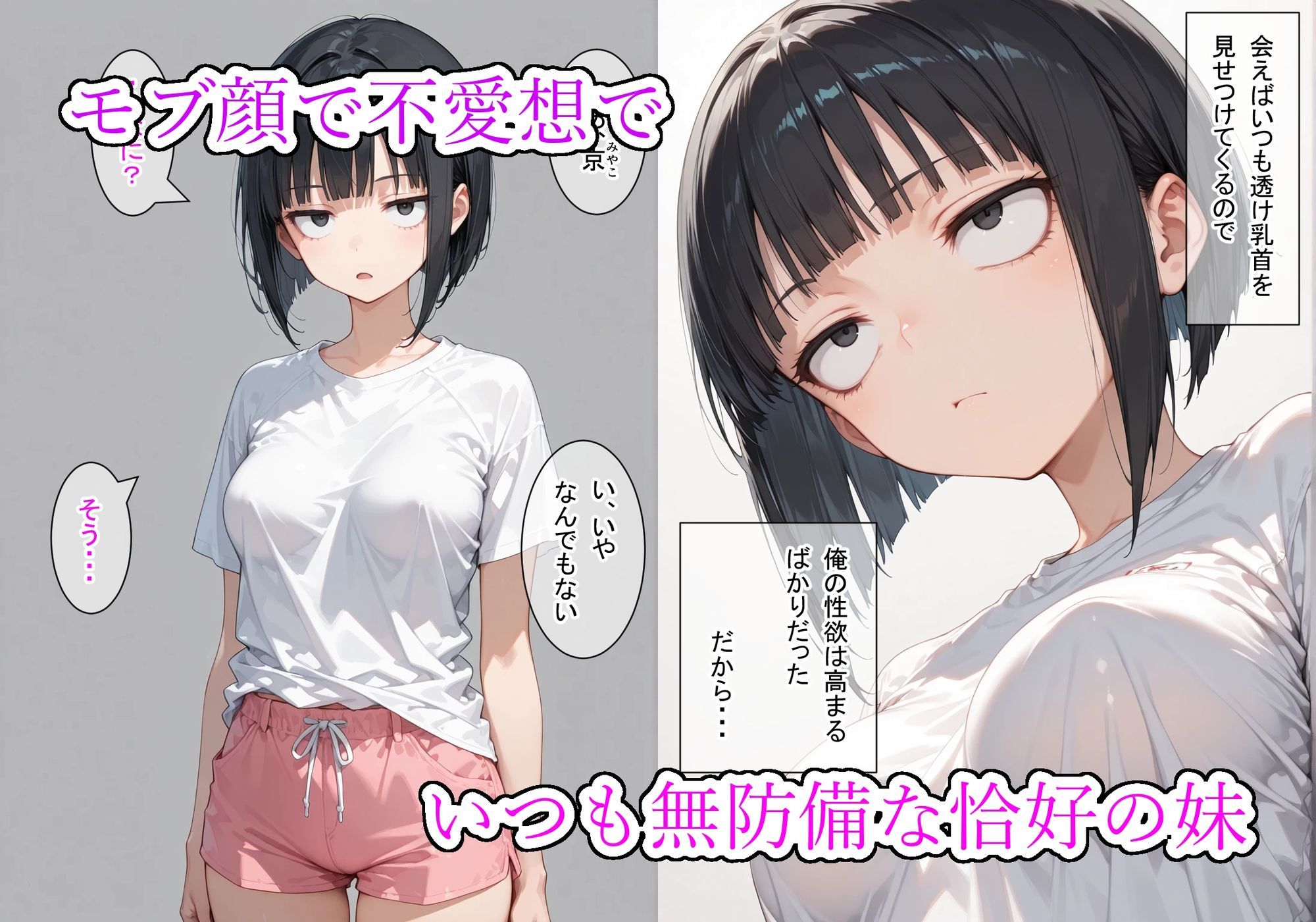 モブ顔妹、無意識刷り込み睡眠学習調教 画像1